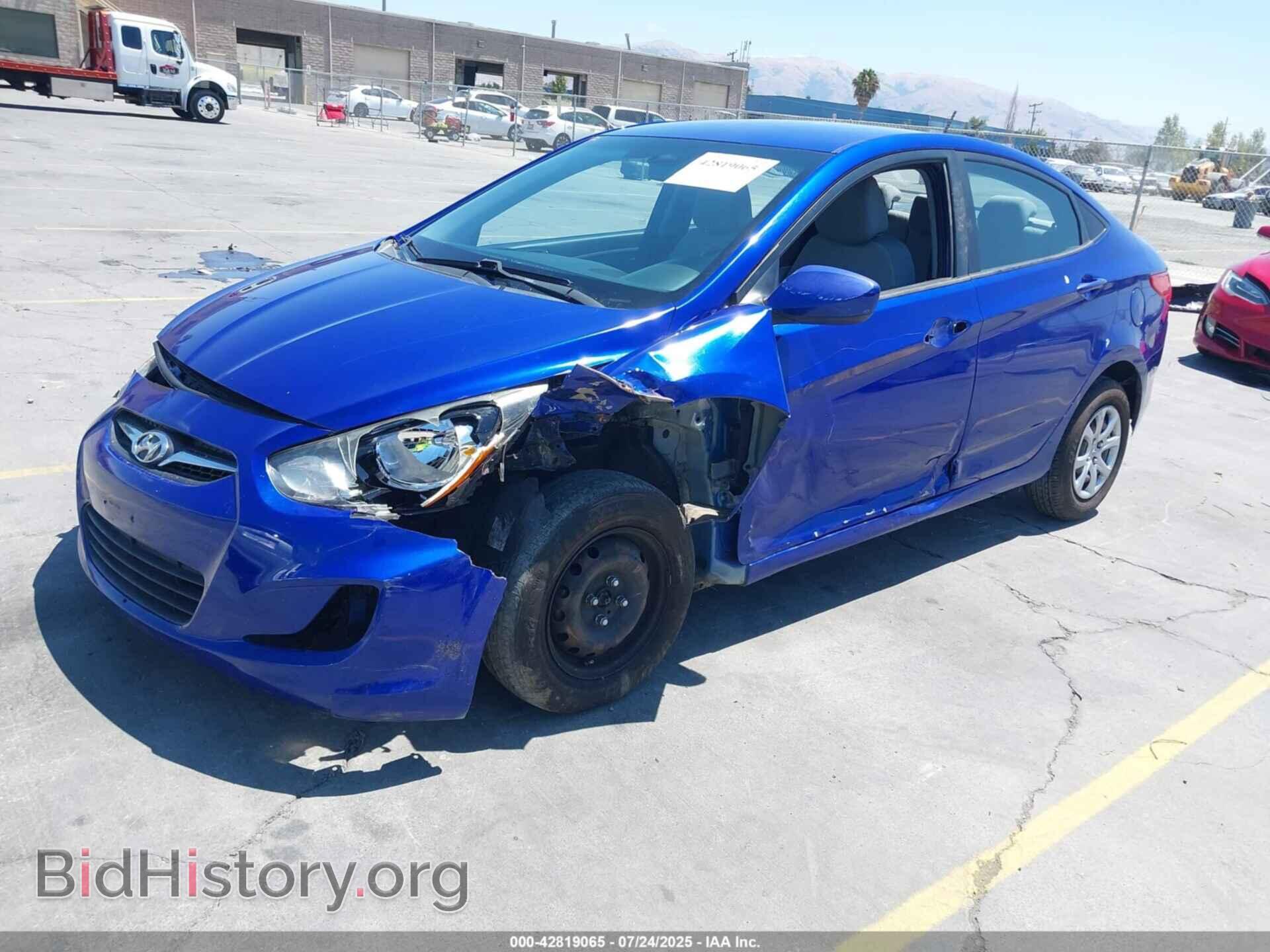 2013 HYUNDAI ACCENT - VIN: KMHCT4AE2DU357972 - Фото 2