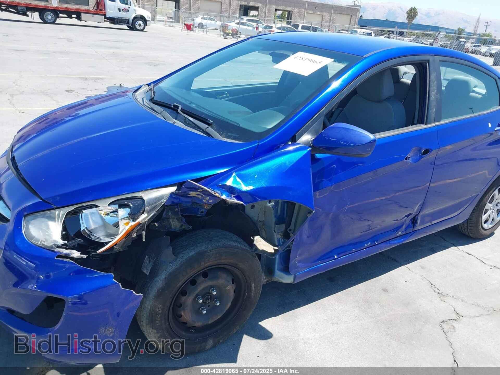 2013 HYUNDAI ACCENT - VIN: KMHCT4AE2DU357972 - Фото 6