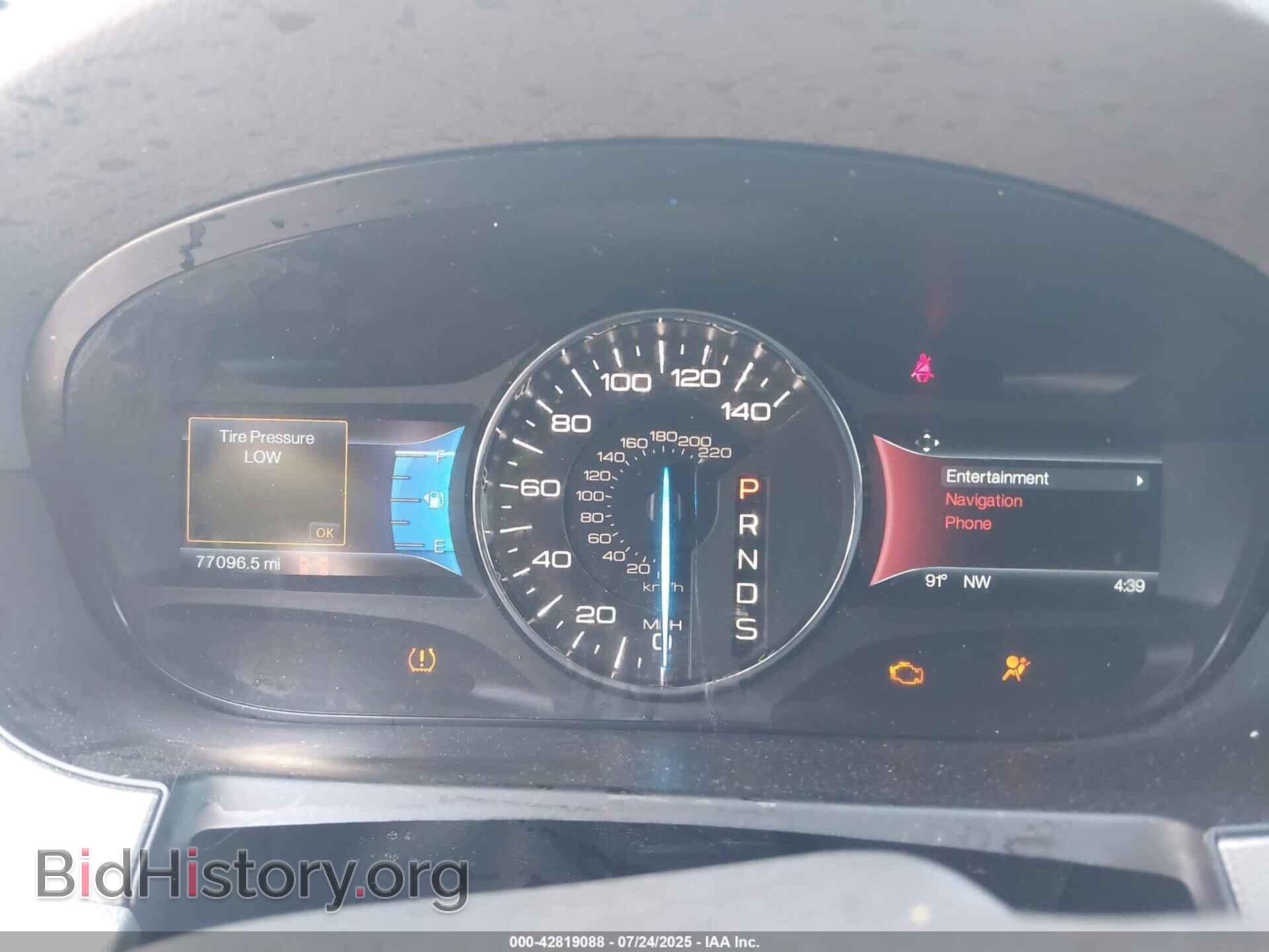 2014 FORD EDGE - VIN: 2FMDK4JCXEBB44779 - Фото 7
