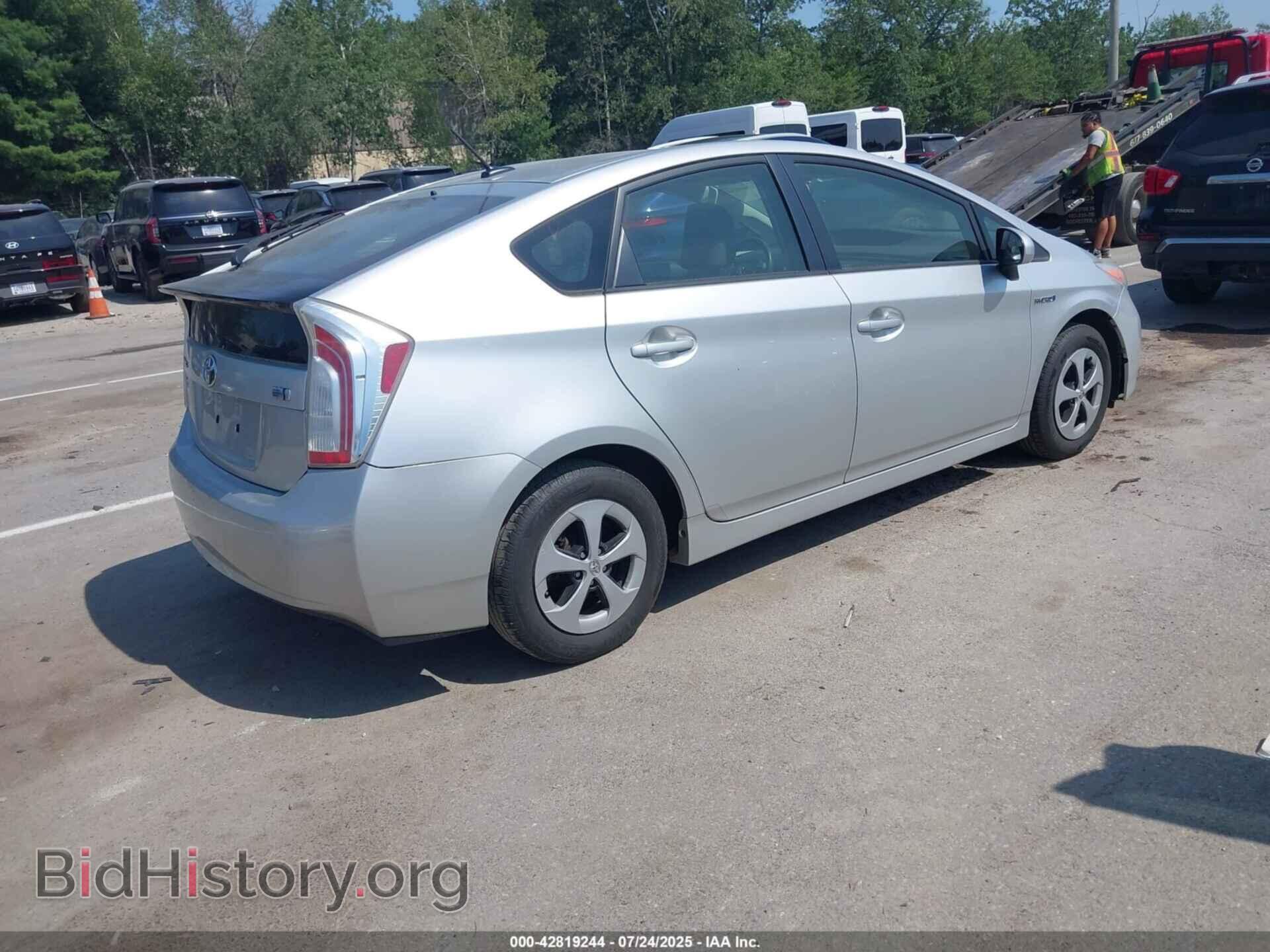 2012 TOYOTA PRIUS - VIN: JTDKN3DU4C5444434 - Фото 4