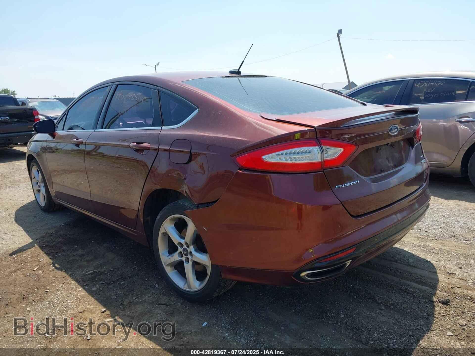 2016 FORD FUSION - VIN: 3FA6P0T98GR301664 - Фото 3