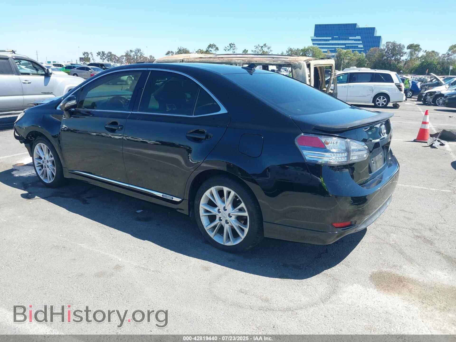 2012 LEXUS HS 250H - VIN: JTHBB1BA6C2049287 - Фото 3