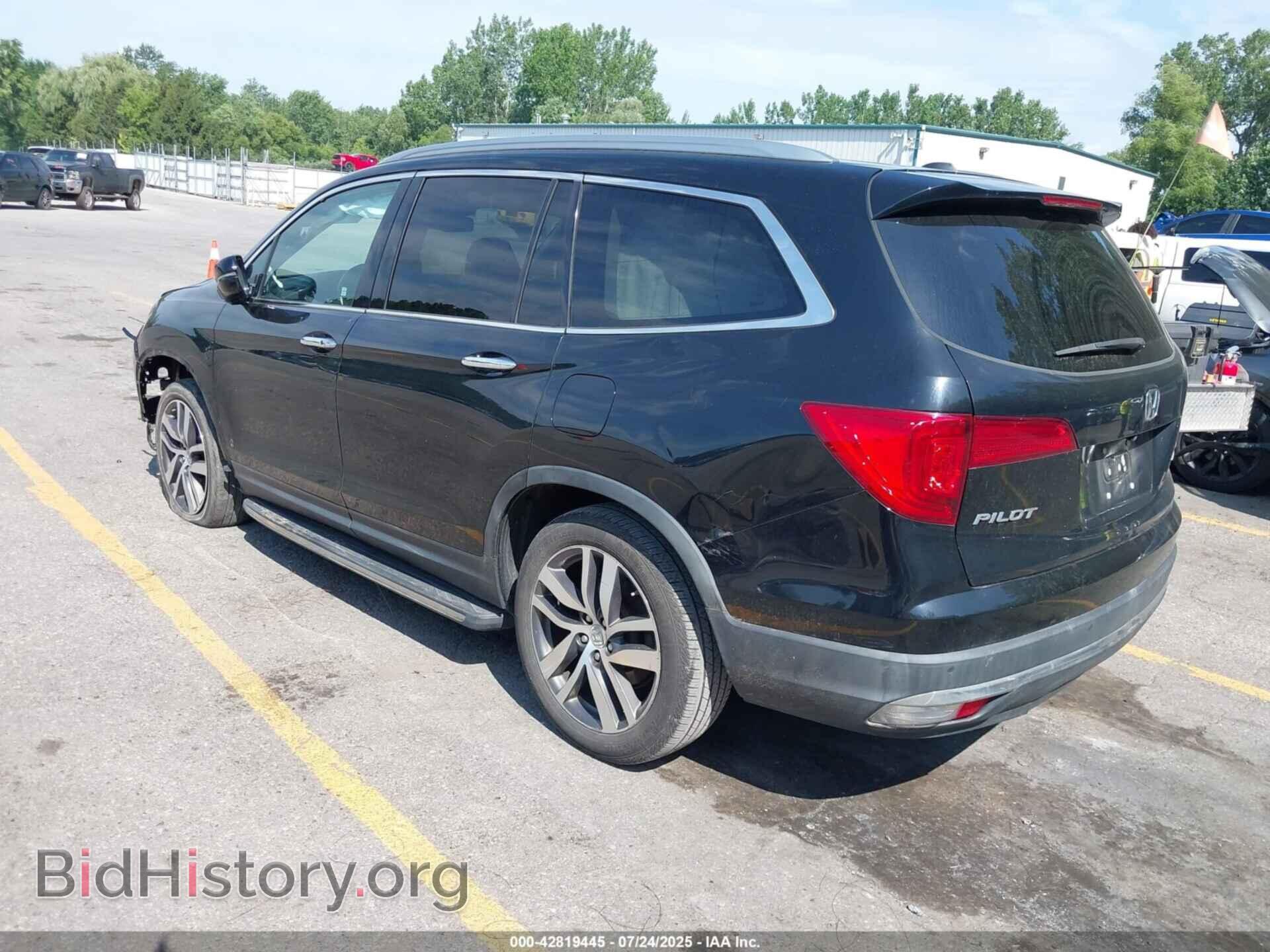 2016 HONDA PILOT - VIN: 5FNYF6H90GB092116 - Фото 3