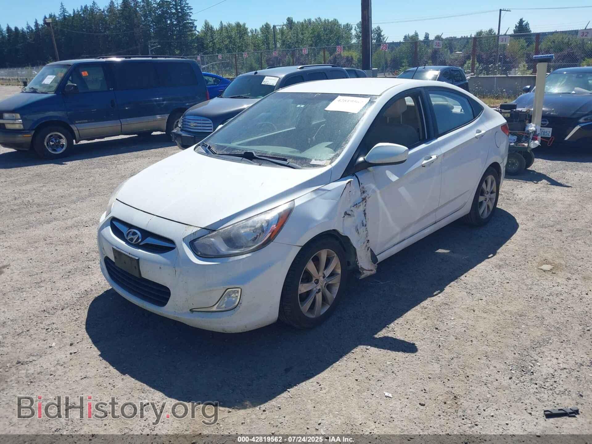 2012 HYUNDAI ACCENT - VIN: KMHCU4AE3CU085766 - Фото 2