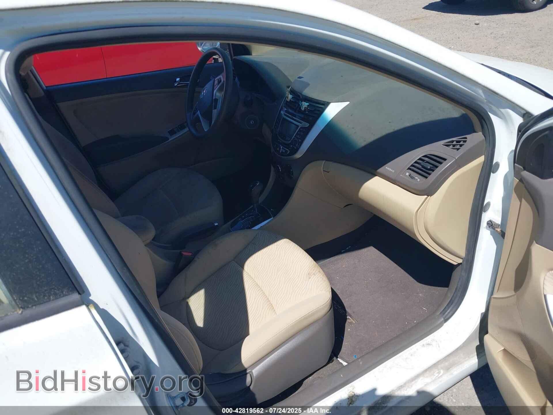2012 HYUNDAI ACCENT - VIN: KMHCU4AE3CU085766 - Фото 5