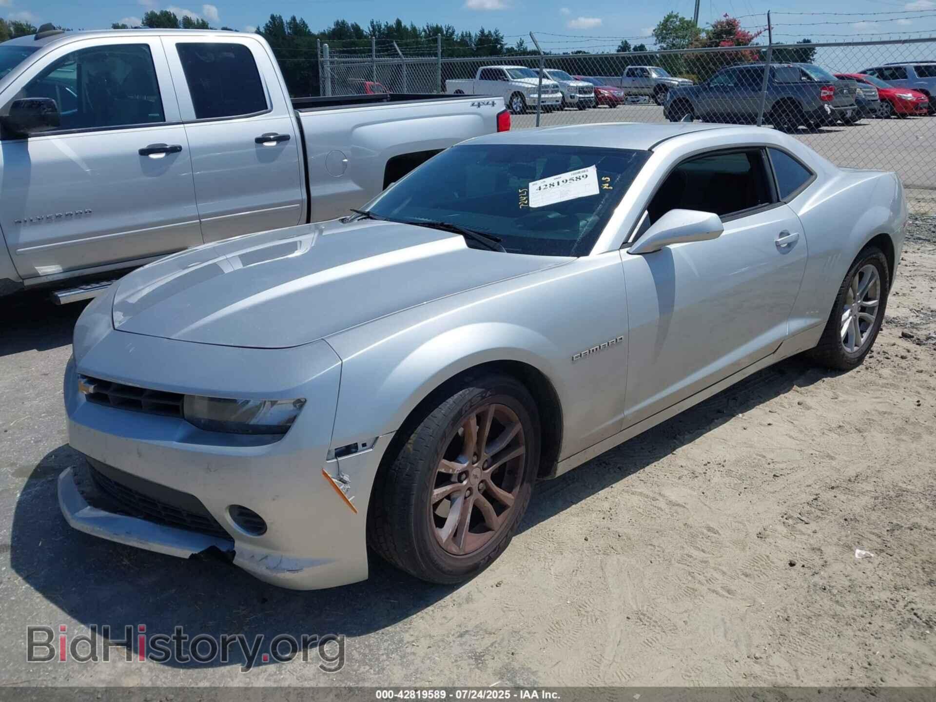 2014 CHEVROLET CAMARO - VIN: 2G1FA1E36E9121136 - Фото 2