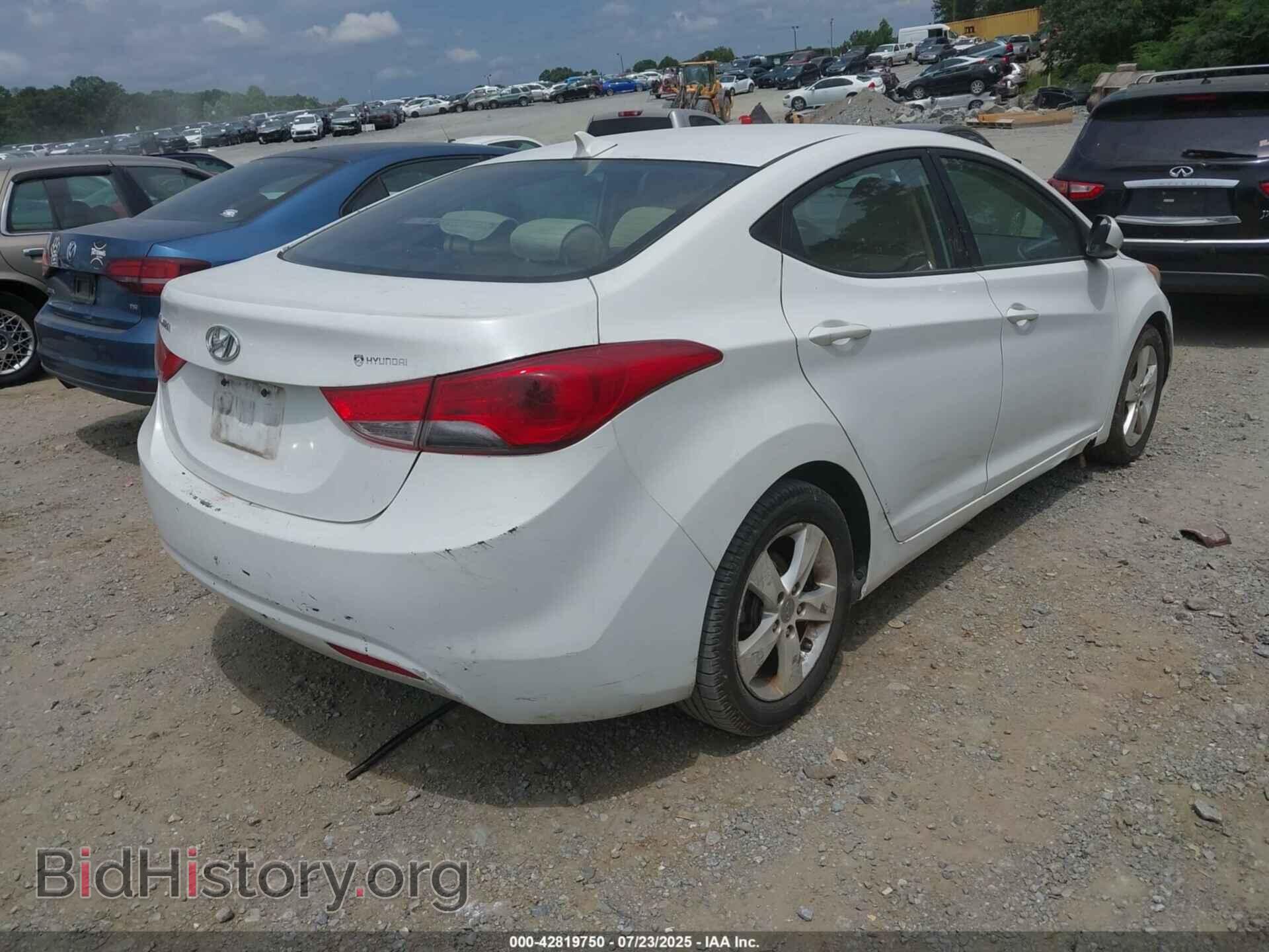 2012 HYUNDAI ELANTRA - VIN: 5NPDH4AE3CH113864 - Фото 4