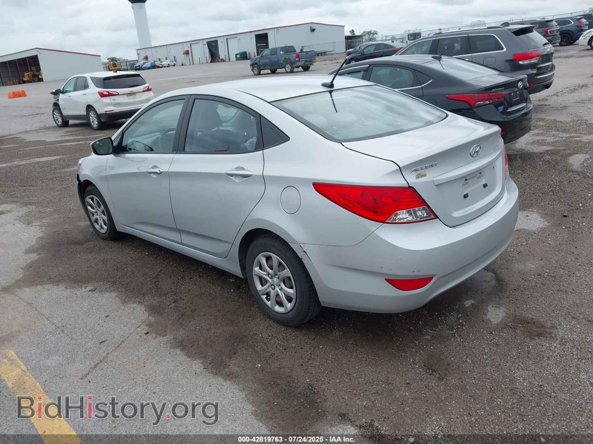 2014 HYUNDAI ACCENT - VIN: KMHCT4AE5EU683332 - Фото 3