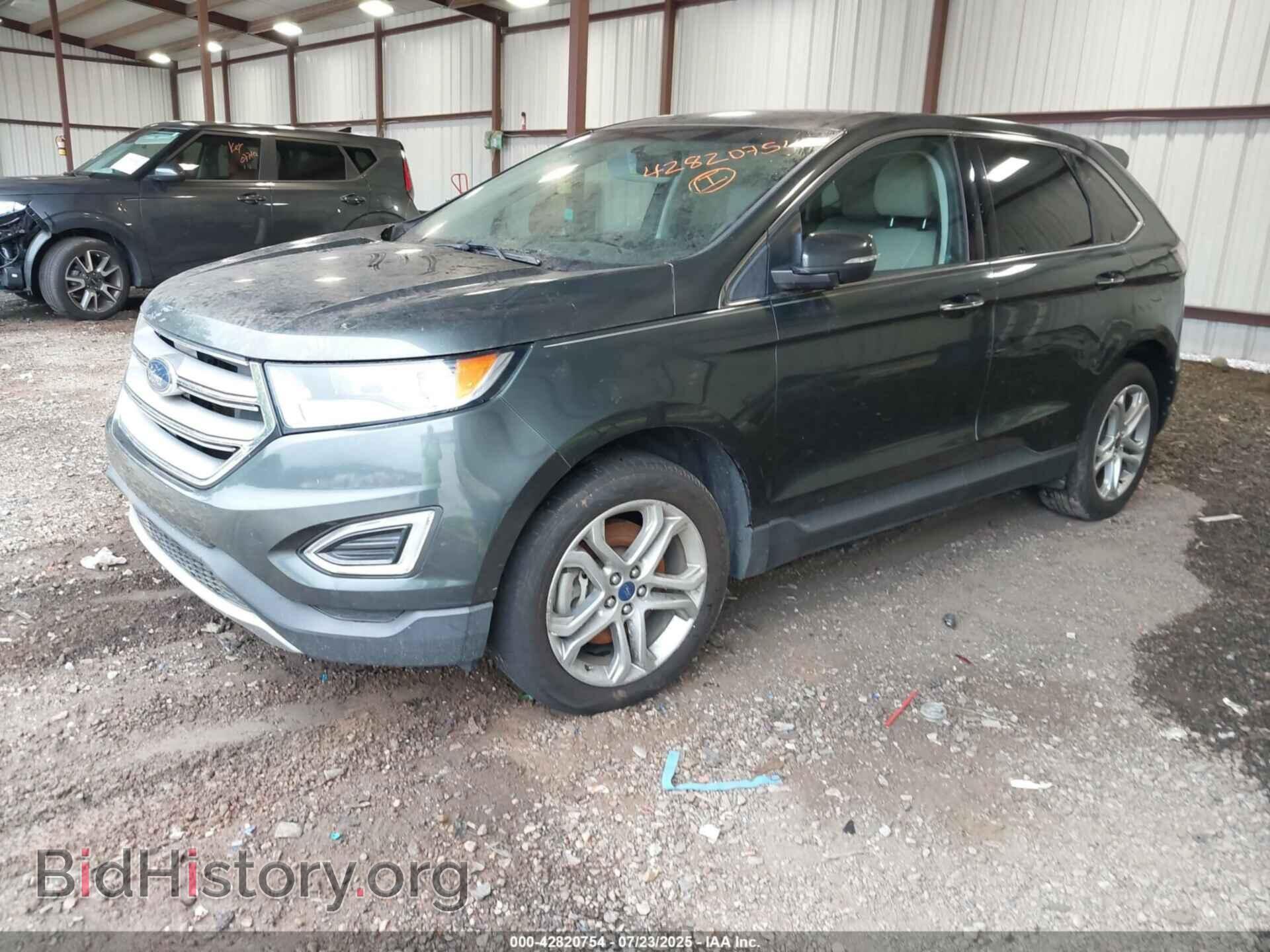 2015 FORD EDGE - VIN: 2FMTK3K86FBB50628 - Фото 2