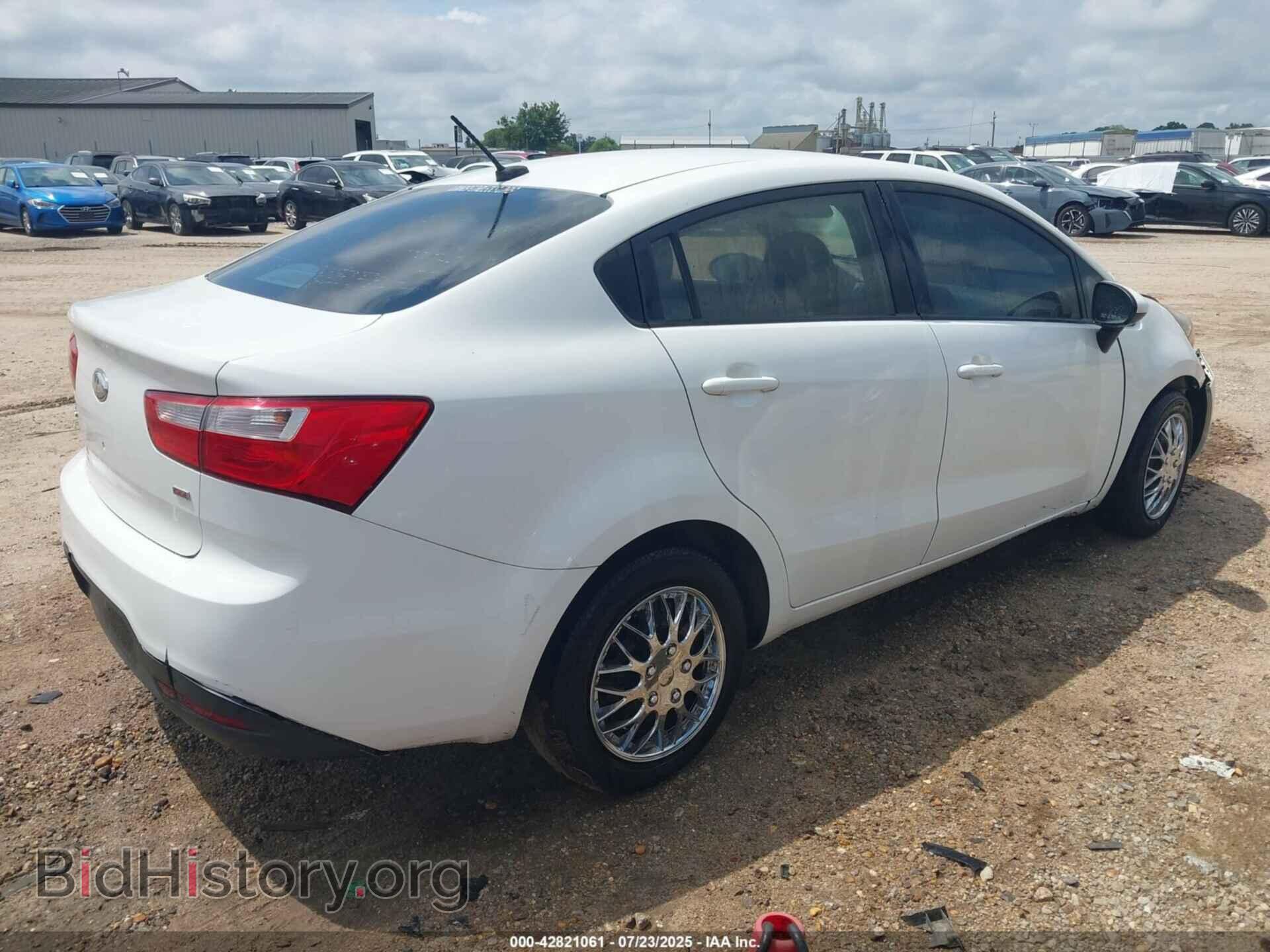 2013 KIA RIO - VIN: KNADM4A32D6269543 - Фото 4