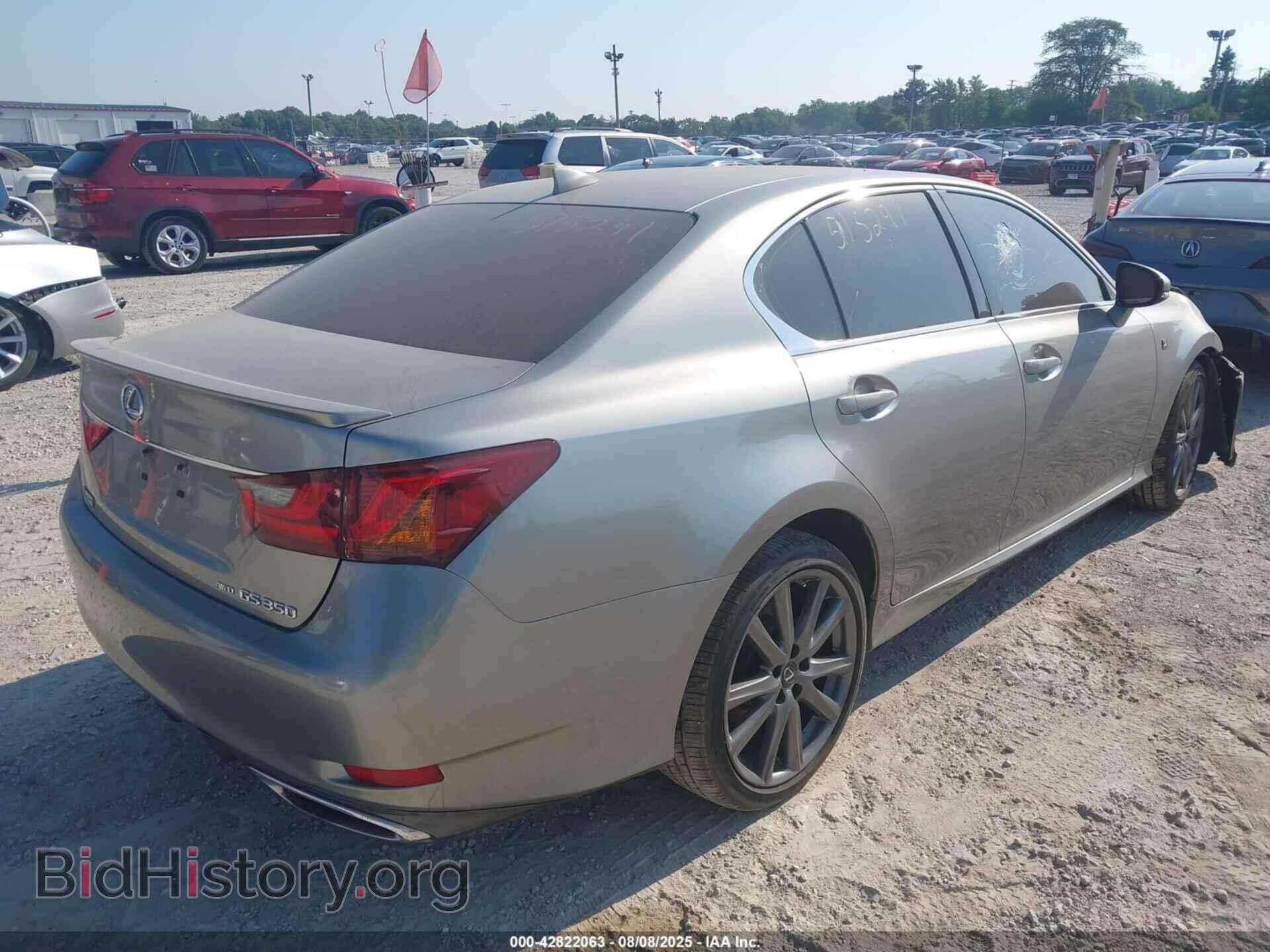 2015 LEXUS GS 350 - VIN: JTHCE1BL3FA007778 - Фото 4