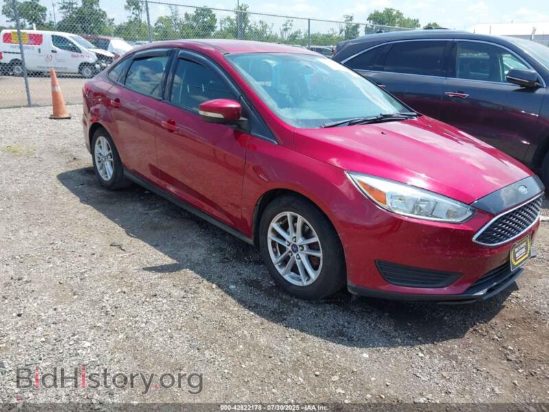 2015 Ford FOCUS SE (VIN 1FADP3FE1FL254010) — фото 1 из 17, IAAI, повреждение: левая передняя часть
