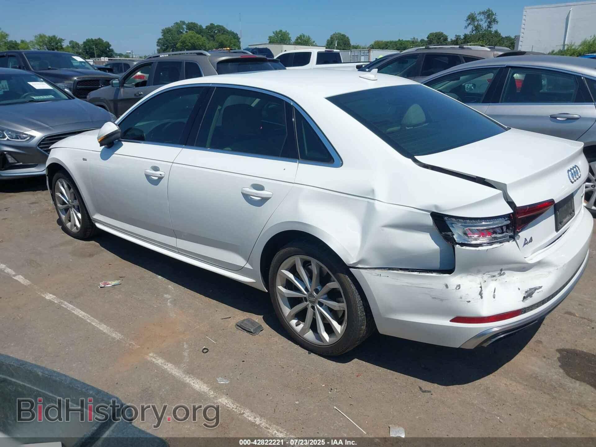 2019 AUDI A4 - VIN: WAUDNAF47KA044204 - Фото 3