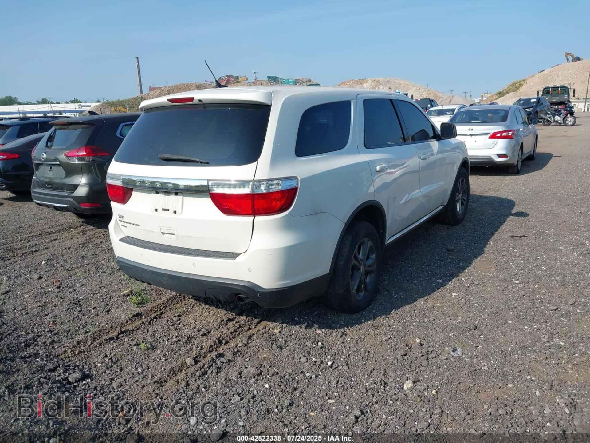 2012 DODGE DURANGO - VIN: 1C4RDJAG6CC312484 - Фото 4