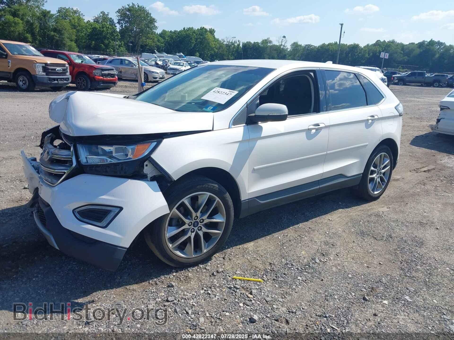 2017 FORD EDGE - VIN: 2FMPK4K9XHBB98880 - Фото 2