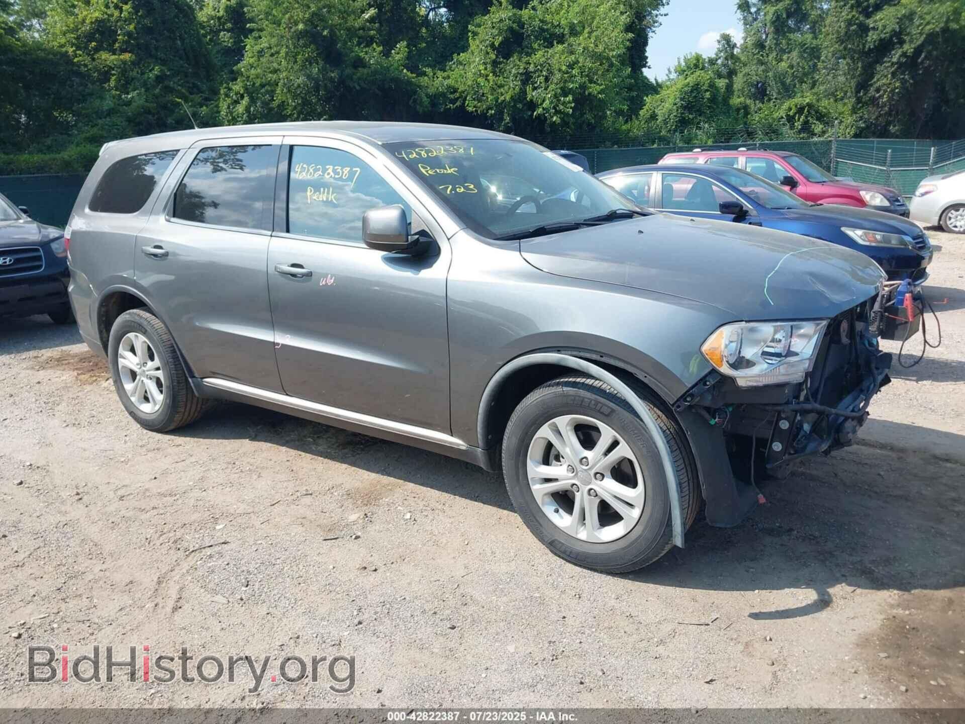 Photo 1C4RDJAG1CC207237 - DODGE DURANGO 2012