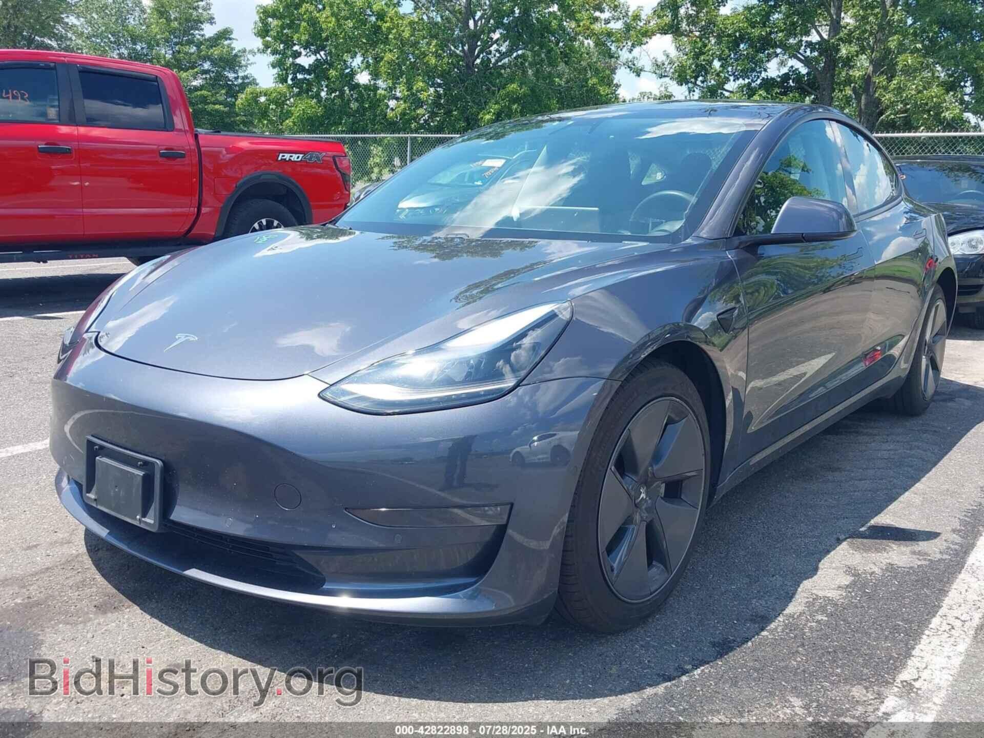 2021 TESLA MODEL 3 - VIN: 5YJ3E1EB2MF988355 - Фото 2