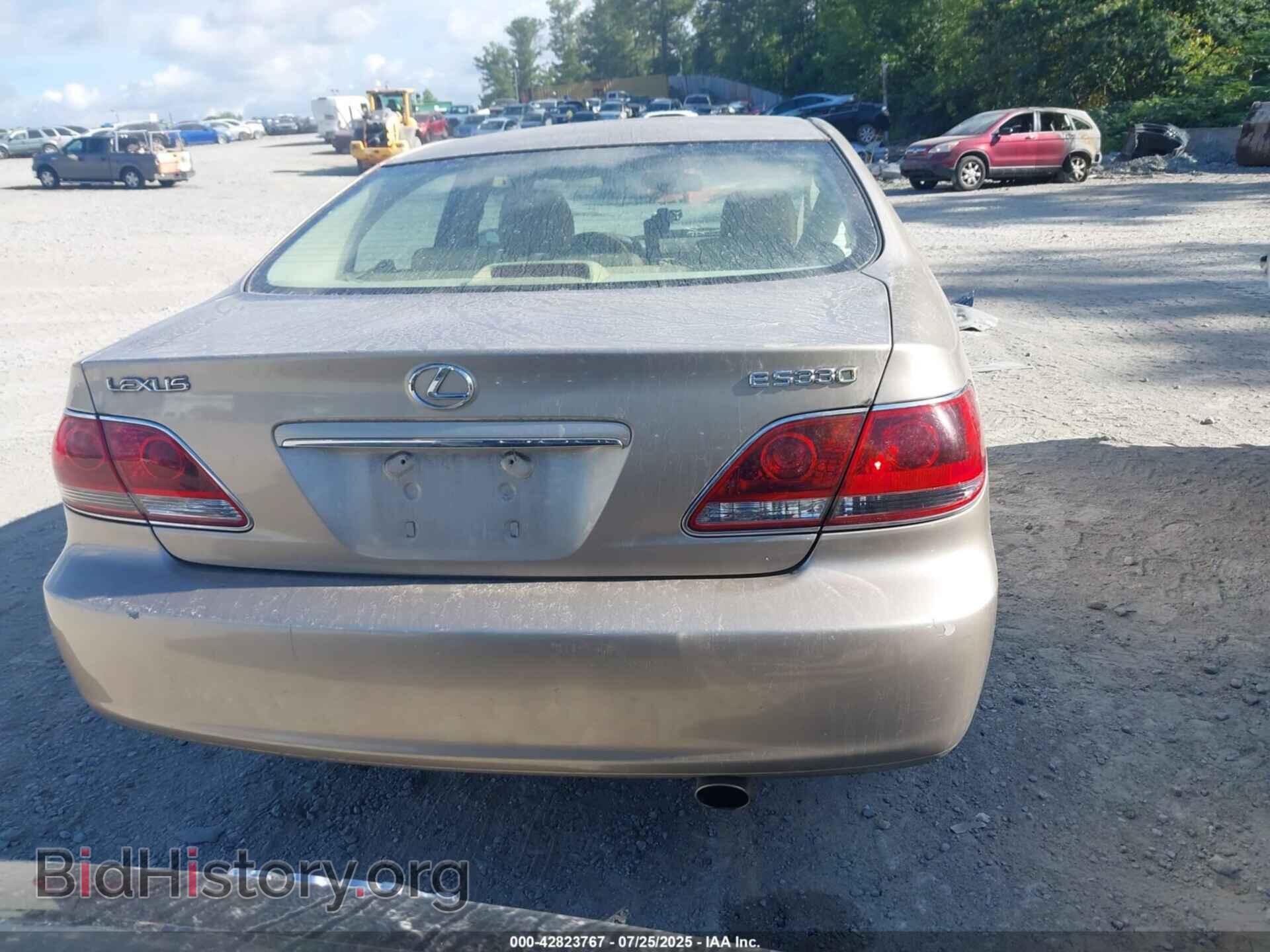 2005 LEXUS ES 330 - VIN: JTHBA30G755136882 - Фото 16