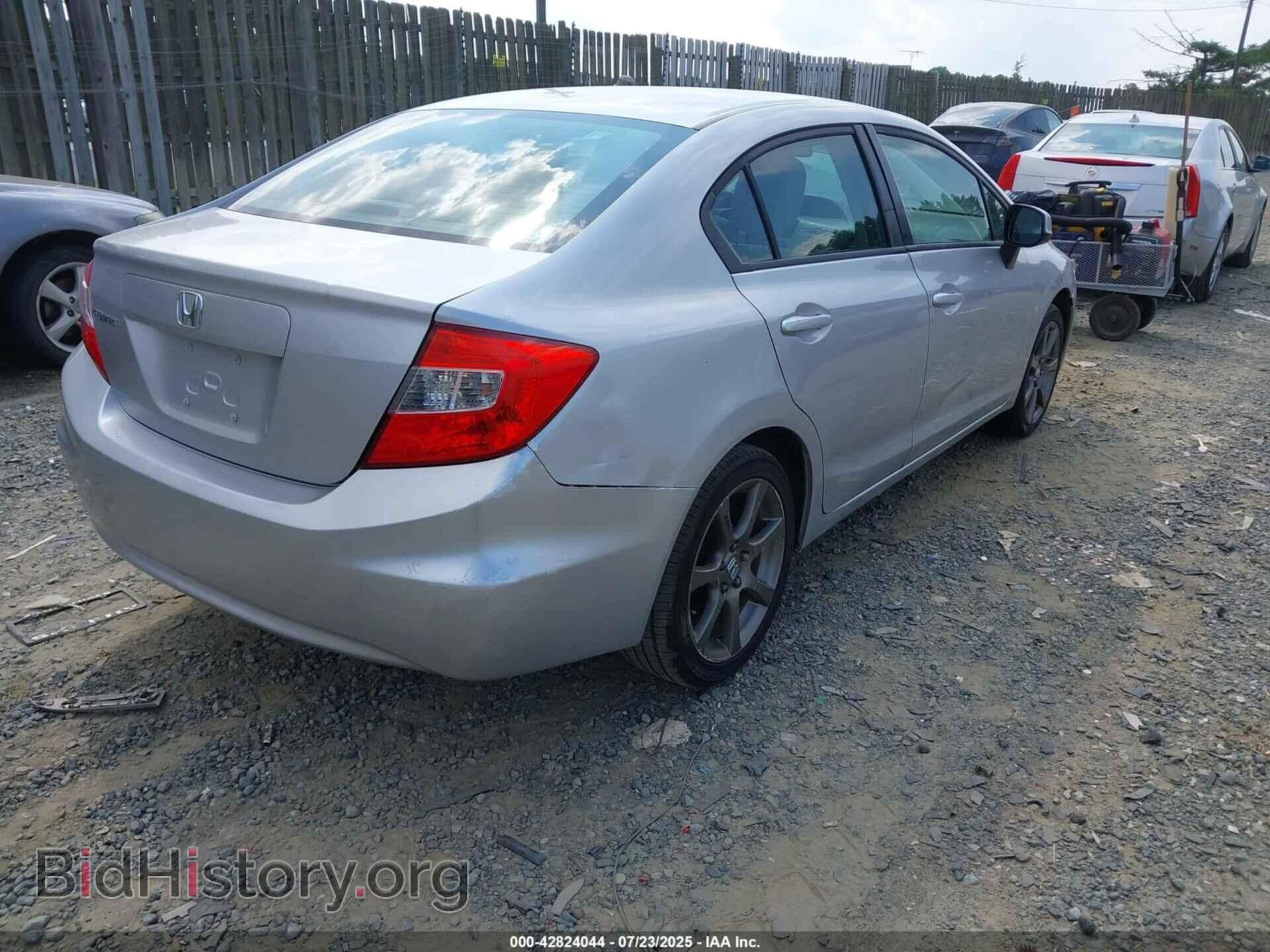 2012 HONDA CIVIC - VIN: 19XFB2F50CE326735 - Фото 4