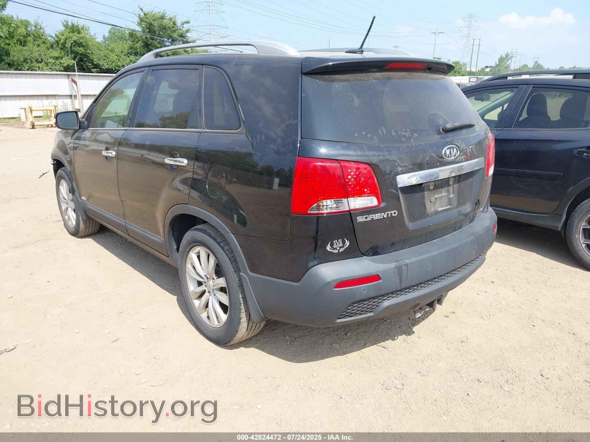 2011 KIA SORENTO - VIN: 5XYKUDA23BG058556 - Фото 3