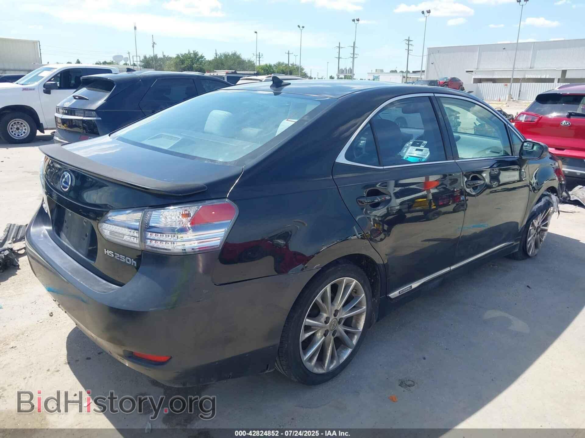 2010 LEXUS HS 250H - VIN: JTHBB1BA7A2002735 - Фото 4