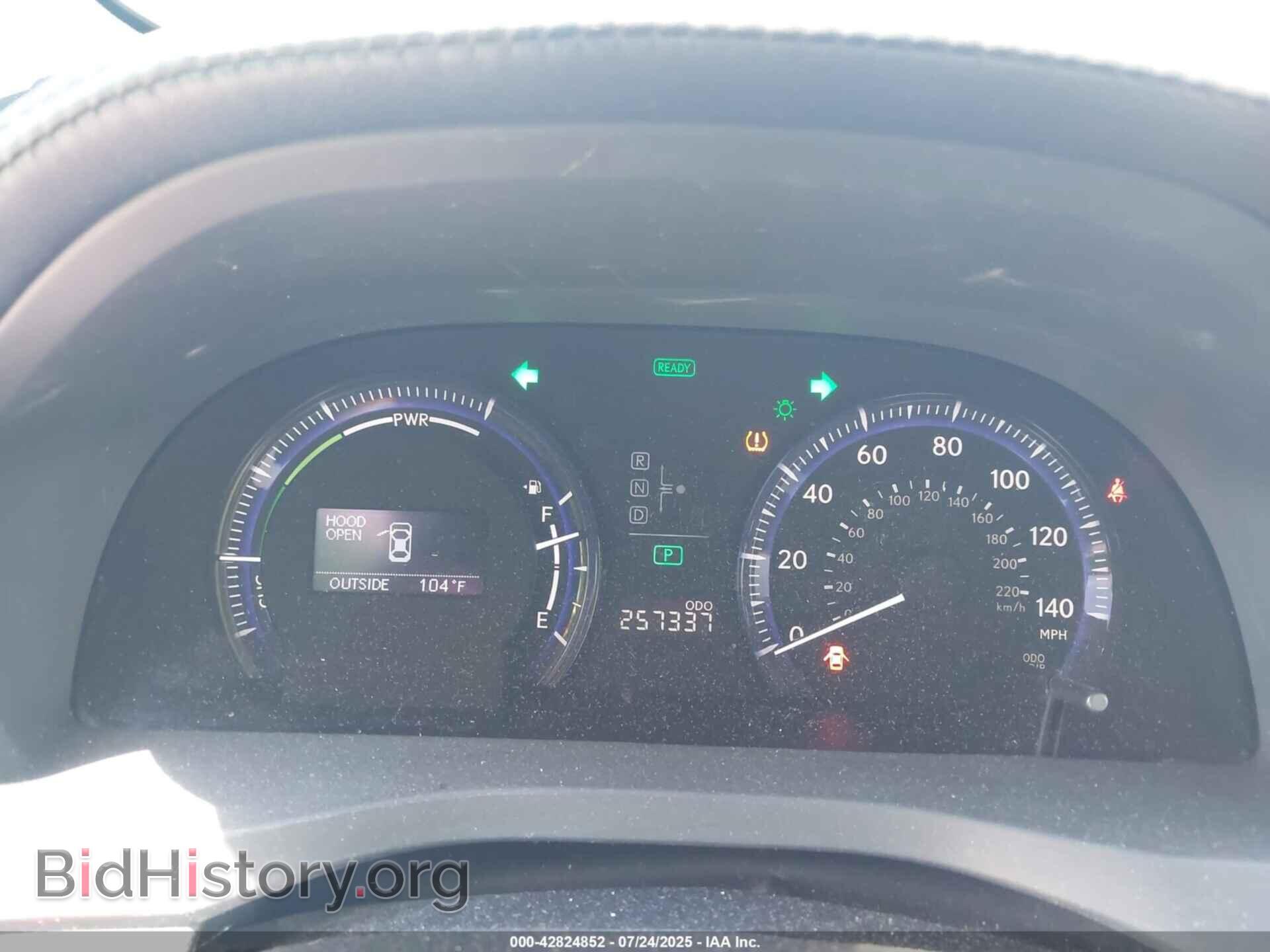 2010 LEXUS HS 250H - VIN: JTHBB1BA7A2002735 - Фото 7