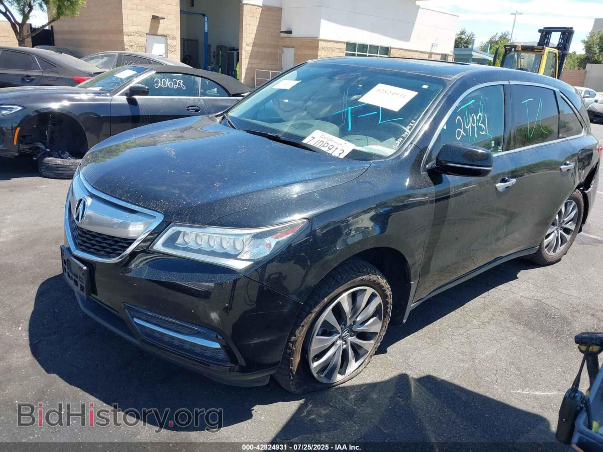 2015 ACURA MDX - VIN: 5FRYD3H45FB005820 - Фото 2