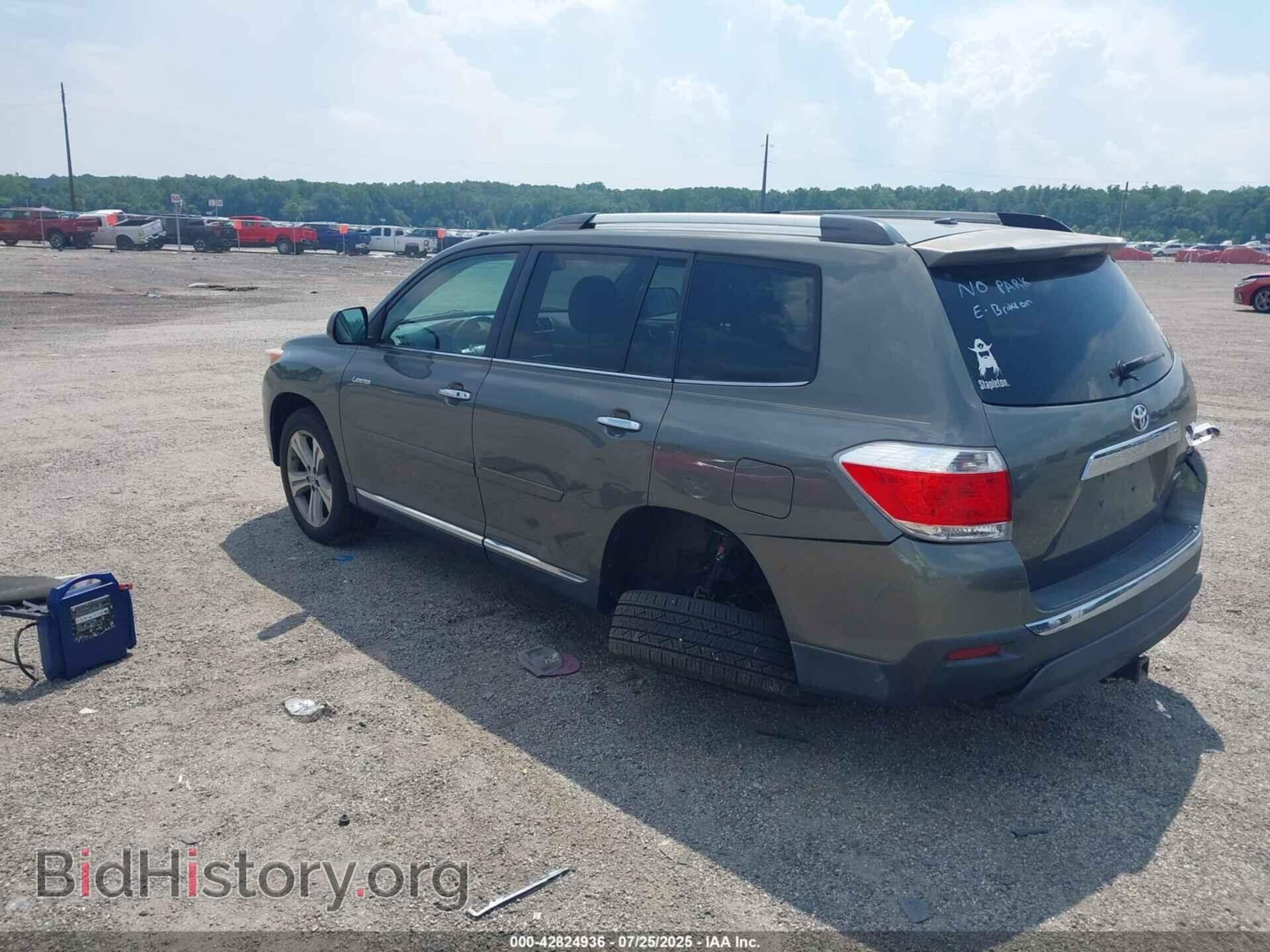 2012 TOYOTA HIGHLANDER - VIN: 5TDDK3EH4CS096437 - Фото 3
