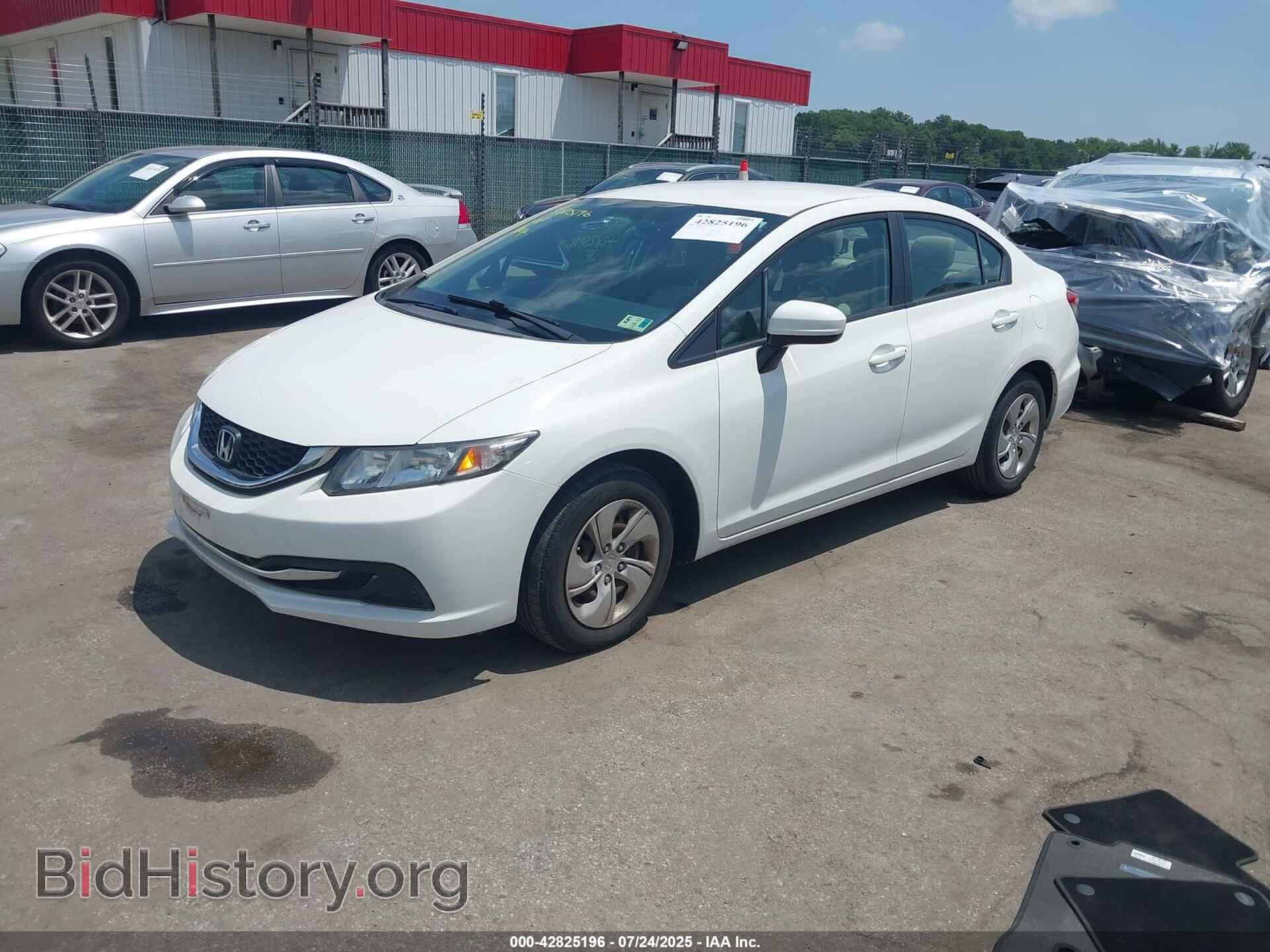2015 HONDA CIVIC - VIN: 2HGFB2F56FH504495 - Фото 2