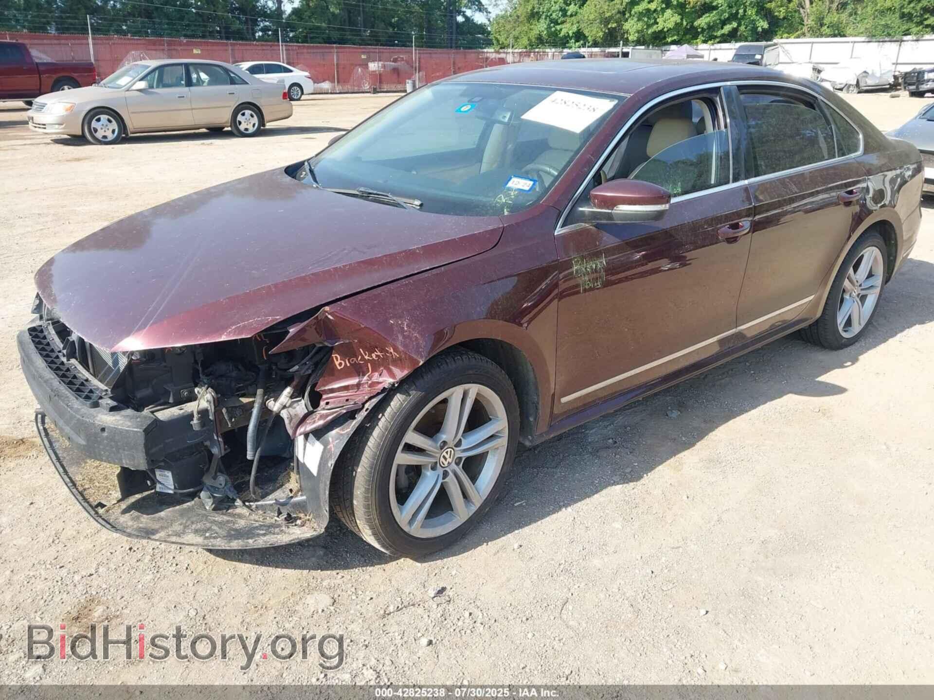 2014 VOLKSWAGEN PASSAT - VIN: 1VWBN7A35EC004219 - Фото 2