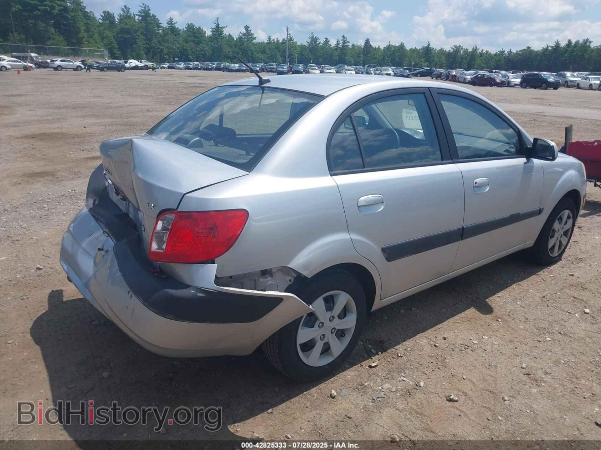2008 KIA RIO - VIN: KNADE123786350165 - Фото 4