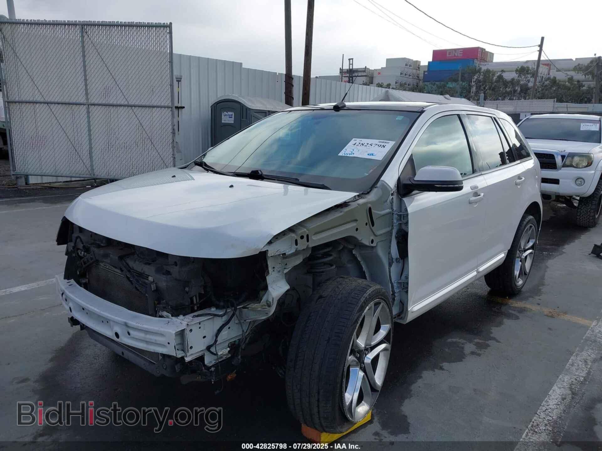 2014 FORD EDGE - VIN: 2FMDK3AK0EBA65526 - Фото 2