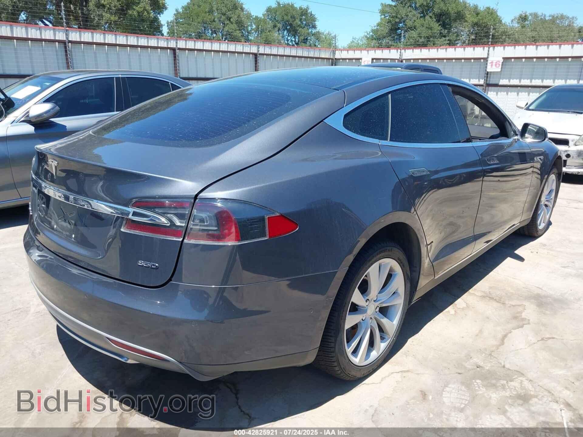 2015 TESLA MODEL S - VIN: 5YJSA1H2XFFP78401 - Photo 4