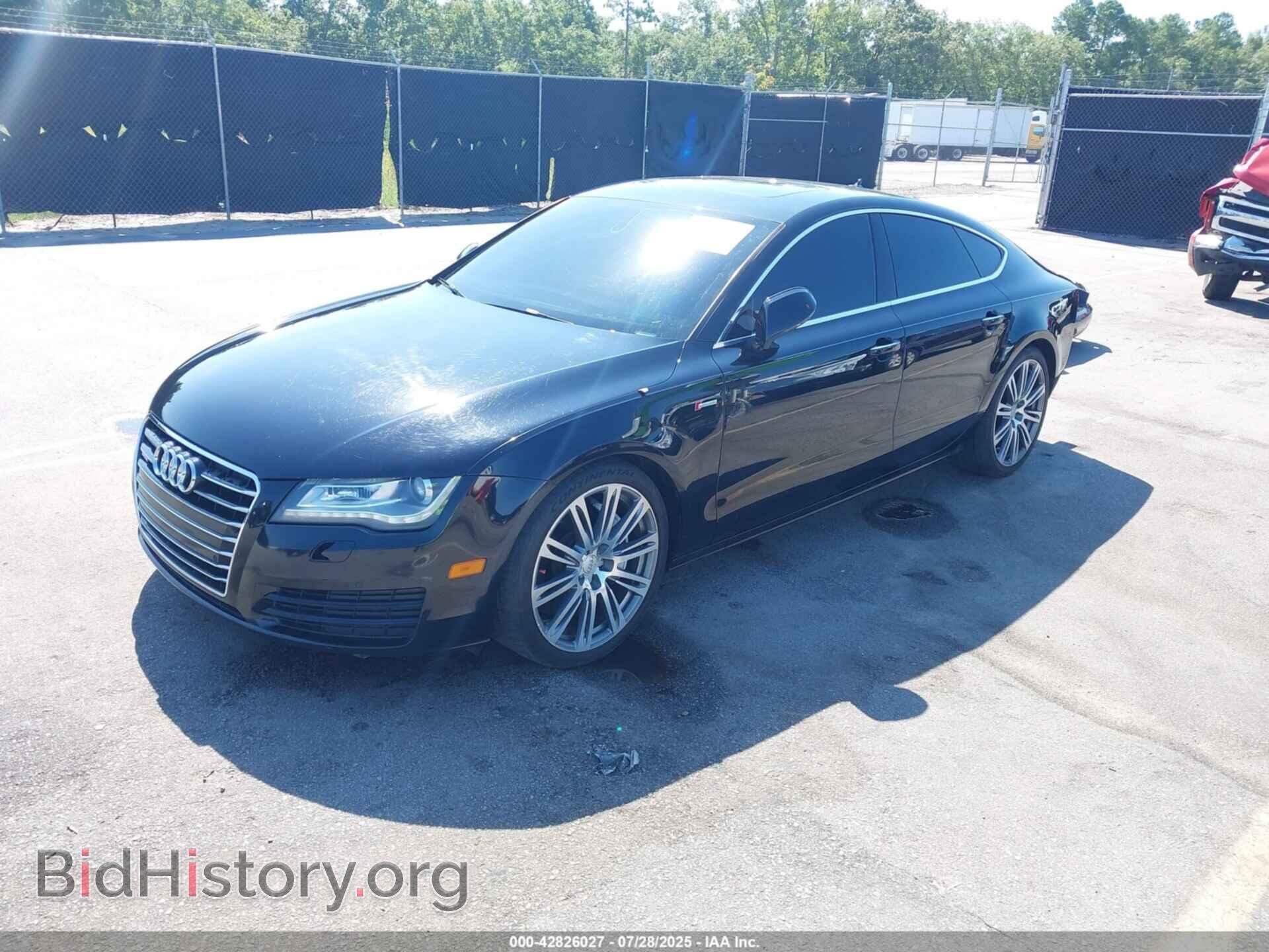 2013 AUDI A7 - VIN: WAUYGAFCXDN072495 - Фото 2