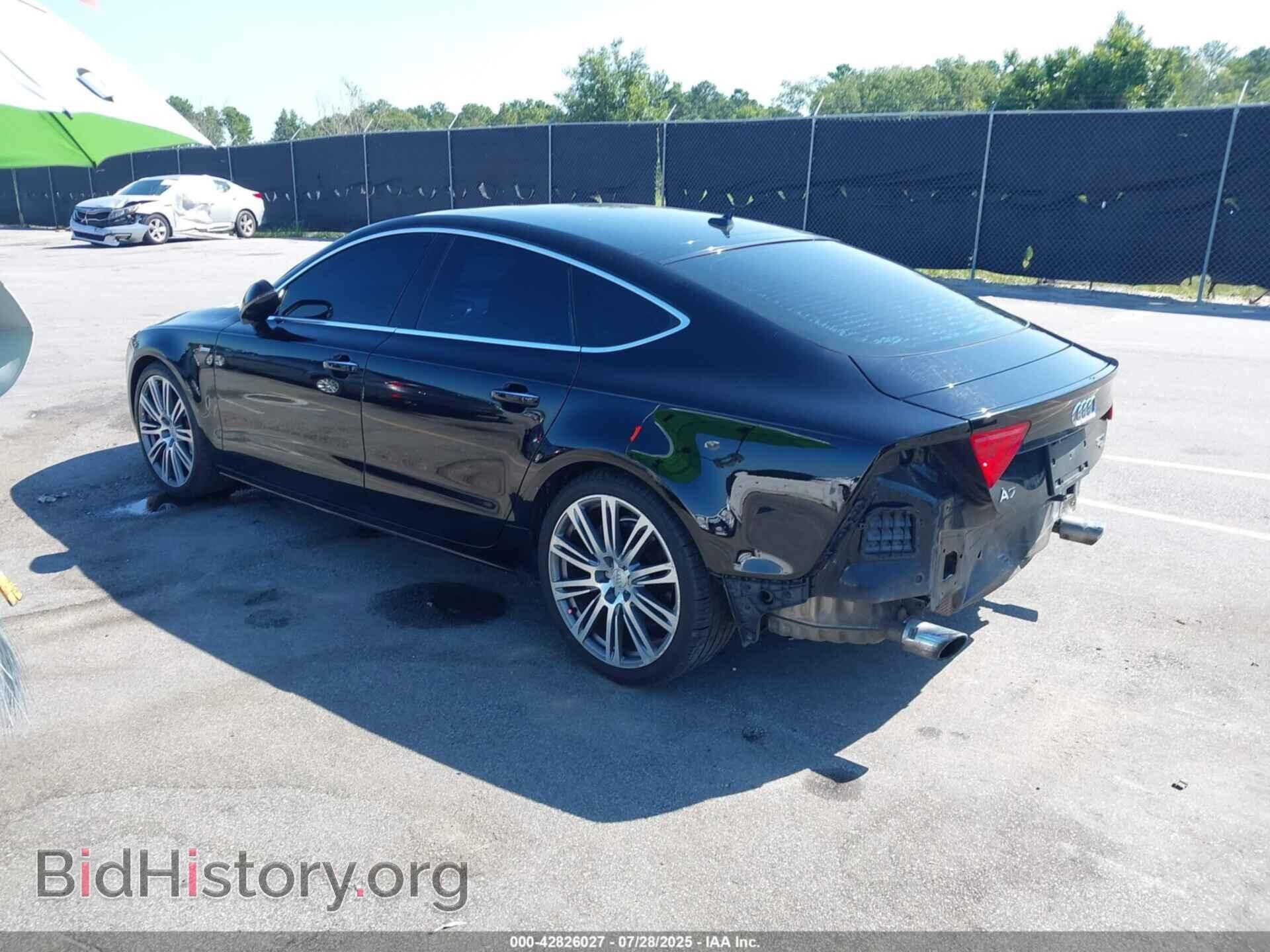 2013 AUDI A7 - VIN: WAUYGAFCXDN072495 - Фото 3
