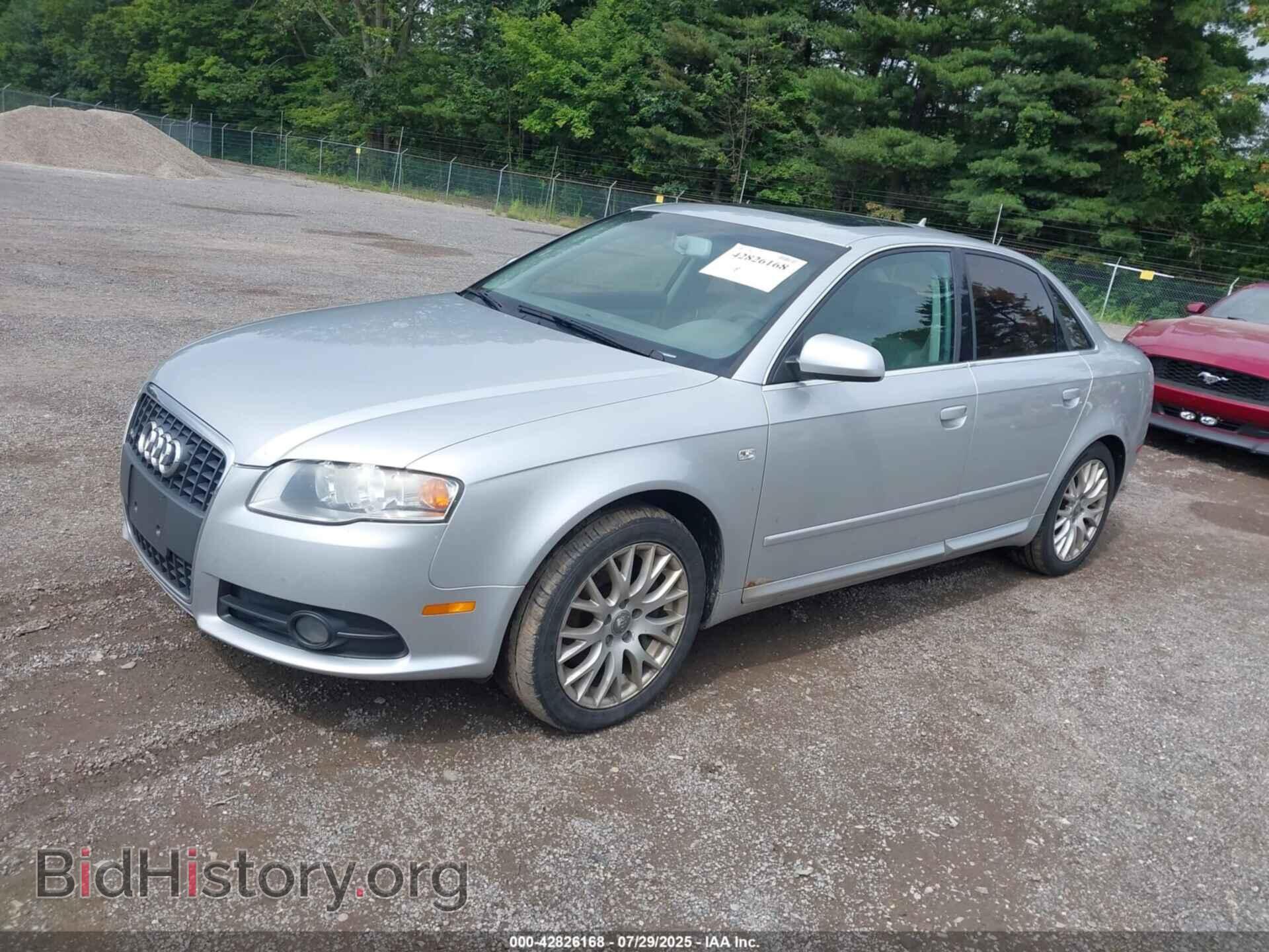 2008 AUDI A4 - VIN: WAUDF78E18A137394 - Фото 2