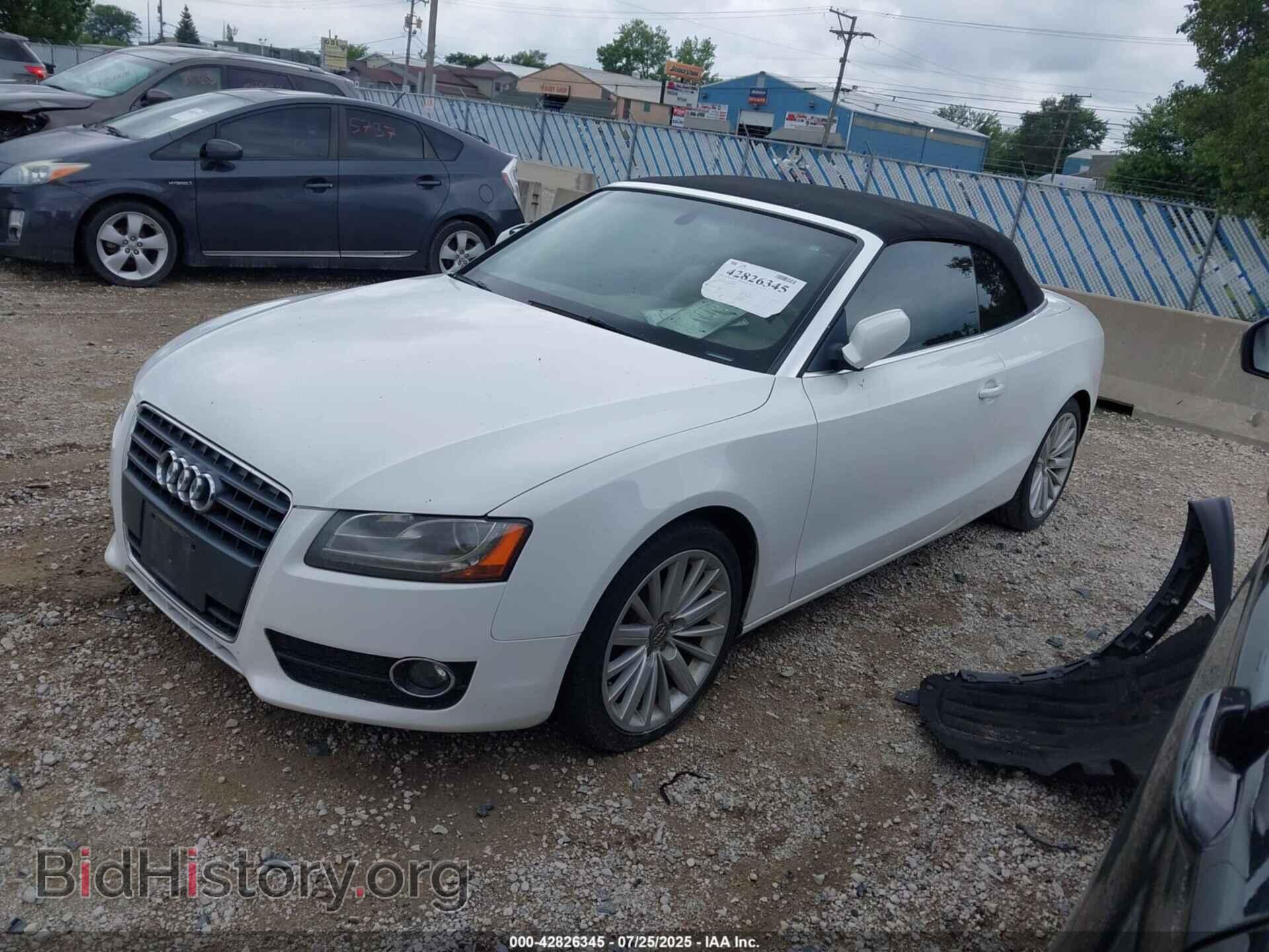 2011 AUDI A5 - VIN: WAUJFAFH1BN008973 - Фото 2