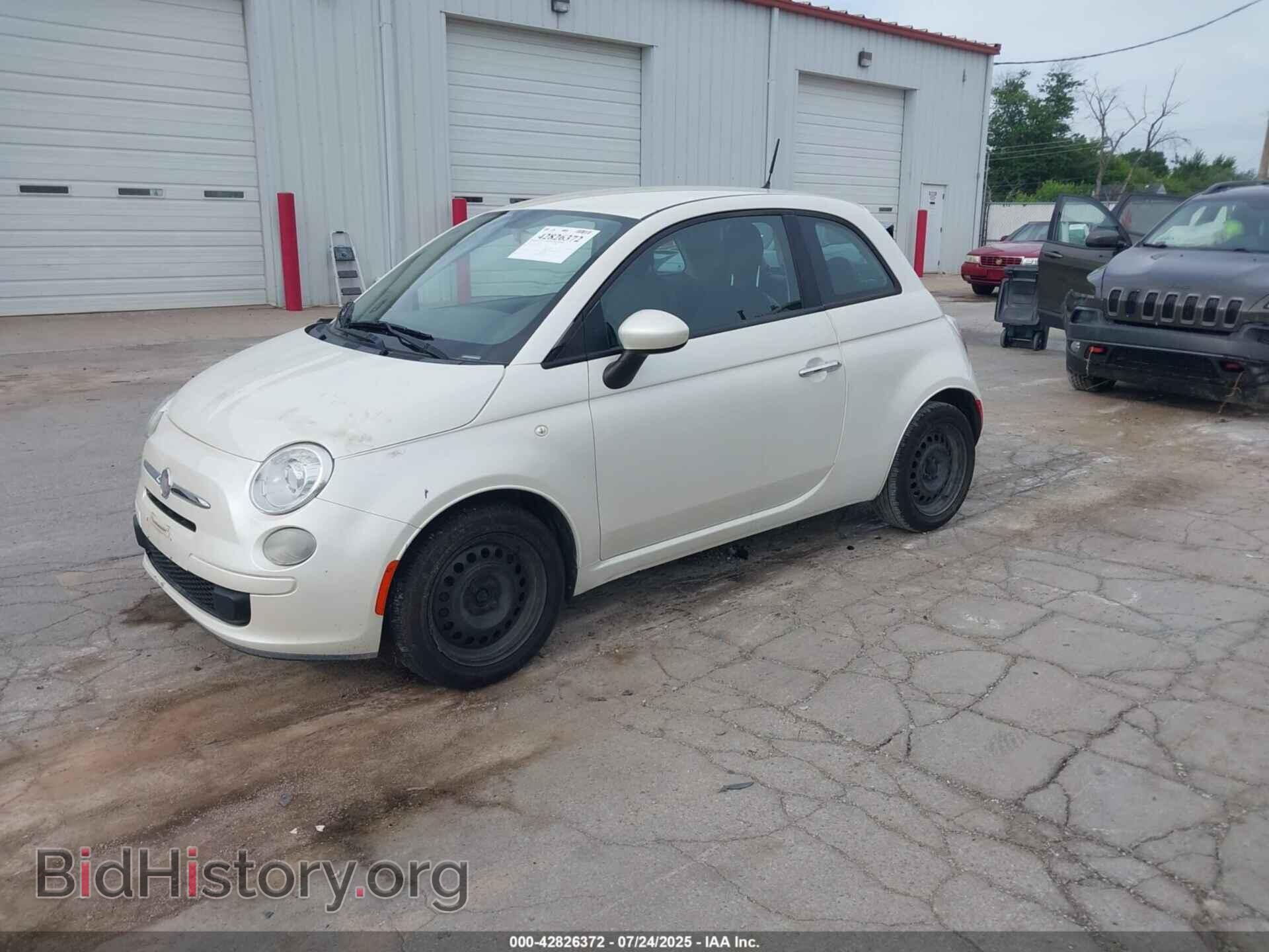 2012 FIAT 500 - VIN: 3C3CFFAR2CT211725 - Photo 2