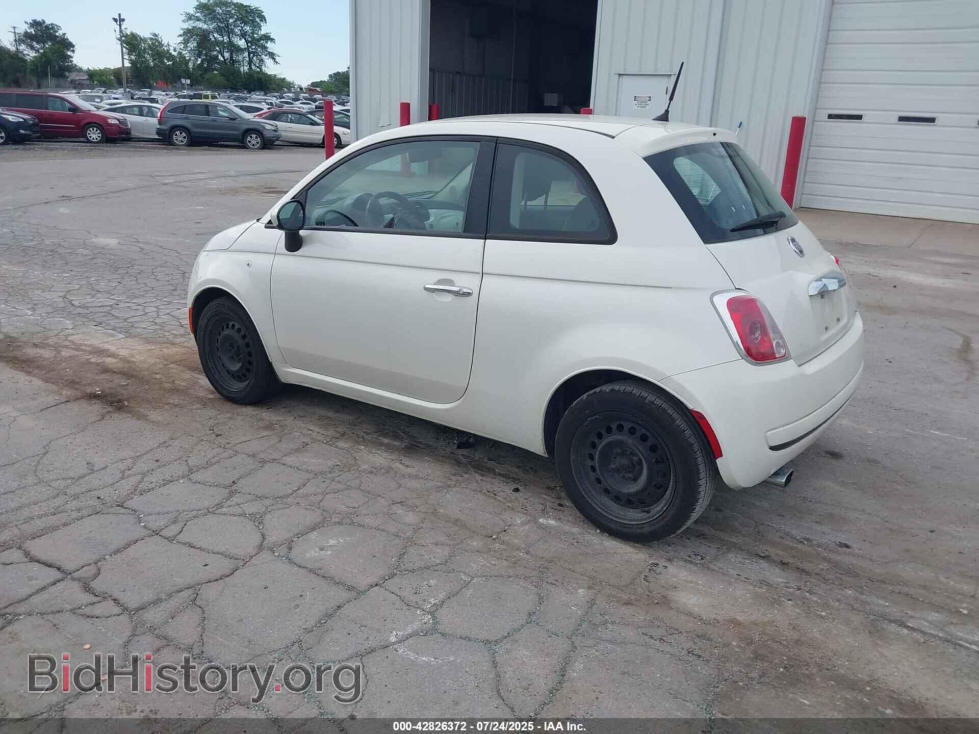 2012 FIAT 500 - VIN: 3C3CFFAR2CT211725 - Photo 3