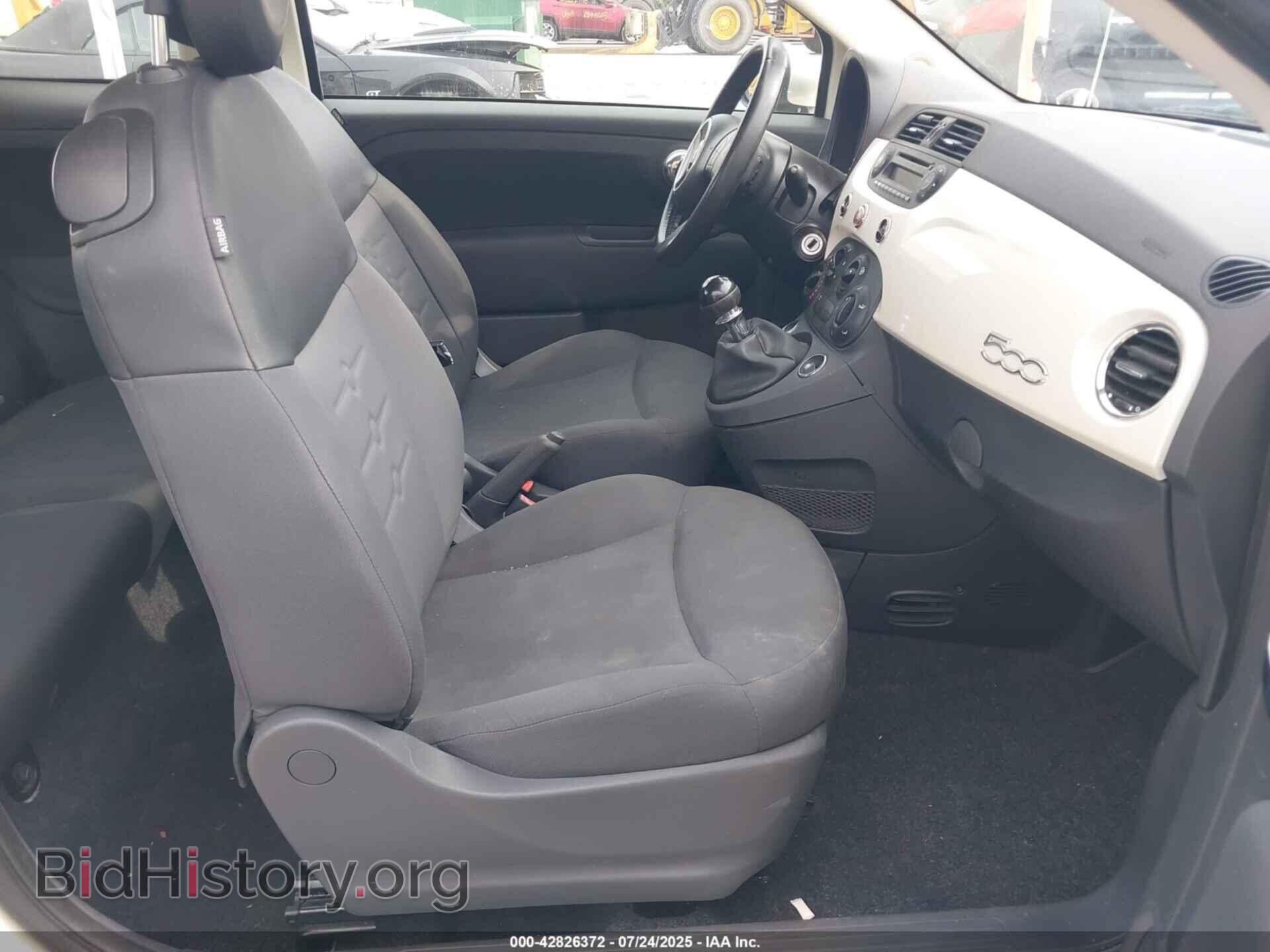 2012 FIAT 500 - VIN: 3C3CFFAR2CT211725 - Photo 5