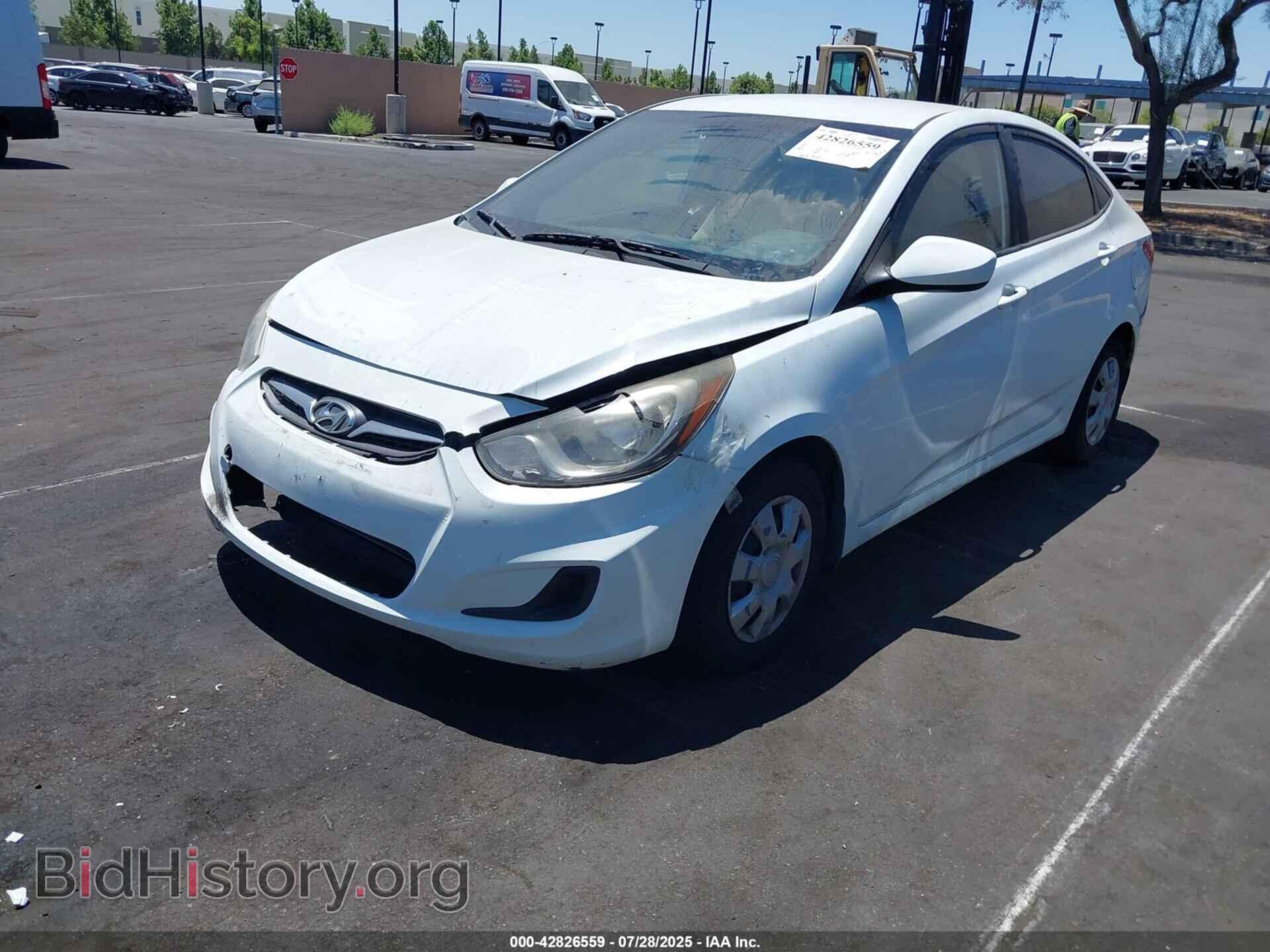 2012 HYUNDAI ACCENT - VIN: KMHCT4AE4CU217498 - Фото 2