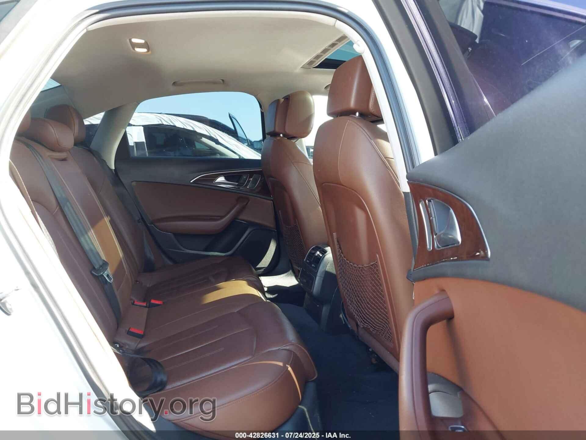 2012 AUDI A6 - VIN: WAUGGAFC4CN161375 - Фото 8