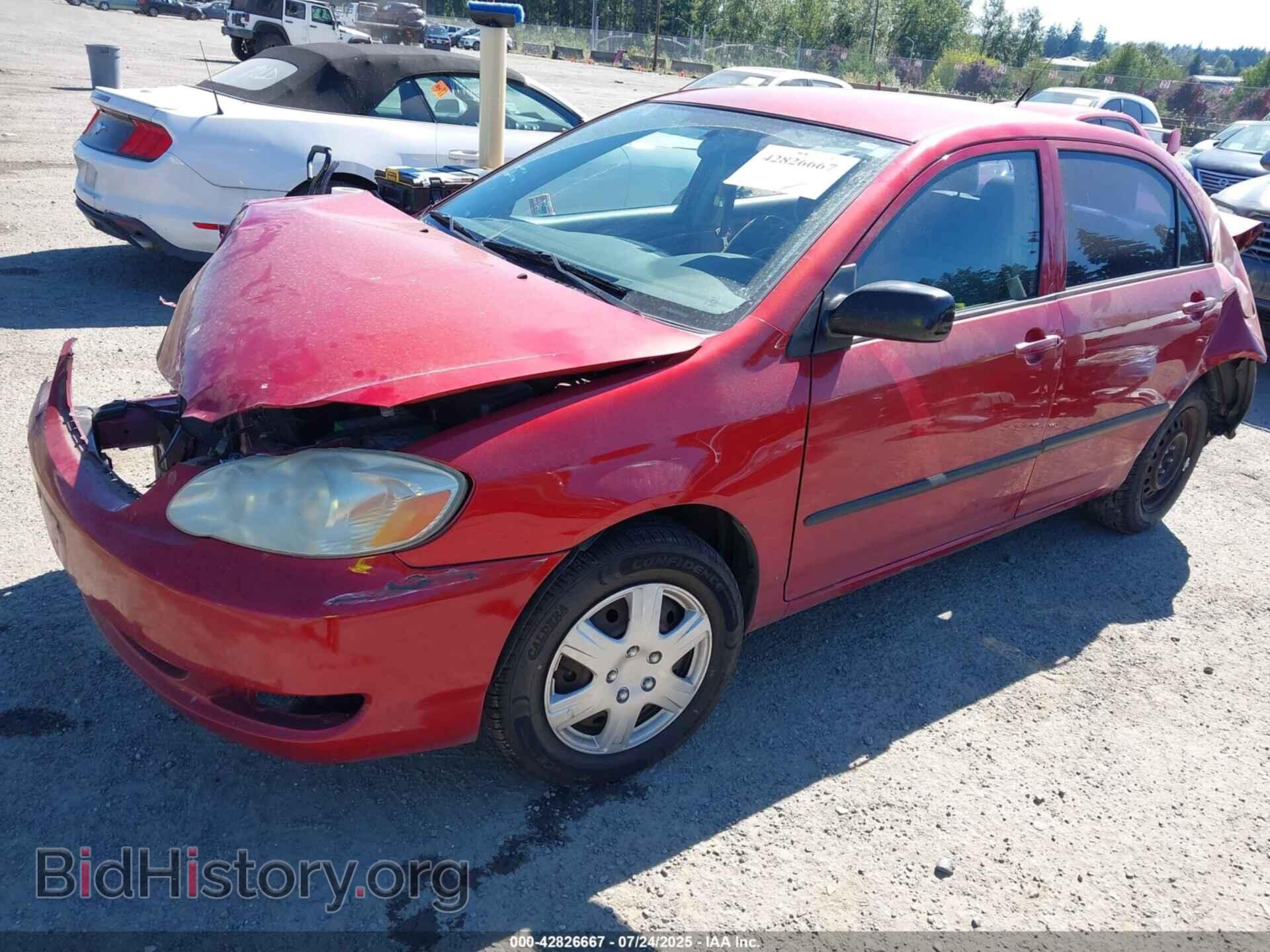 2007 TOYOTA COROLLA - VIN: JTDBR32E870110345 - Фото 2