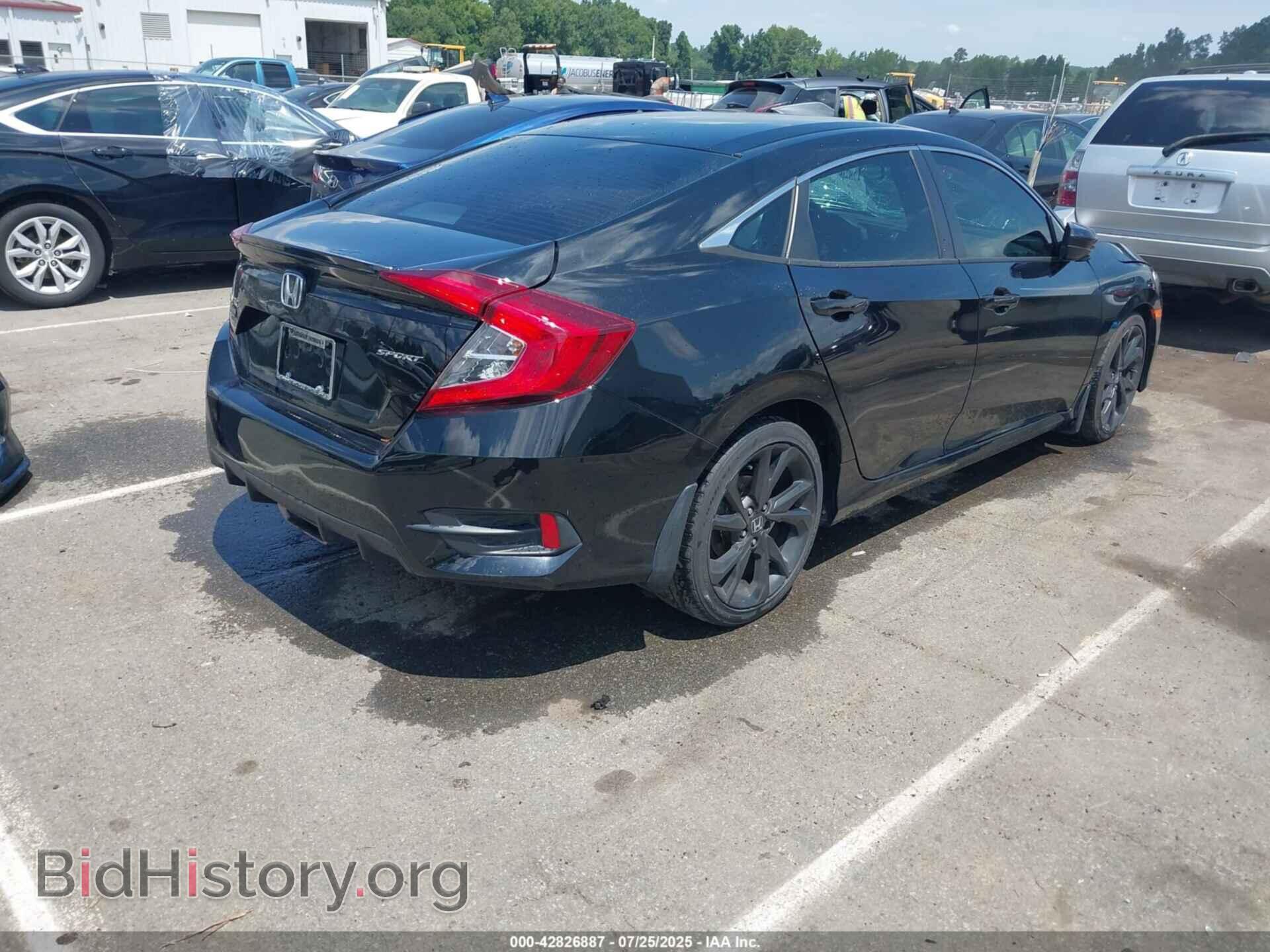 2020 HONDA CIVIC - VIN: 19XFC2F83LE020037 - Фото 4