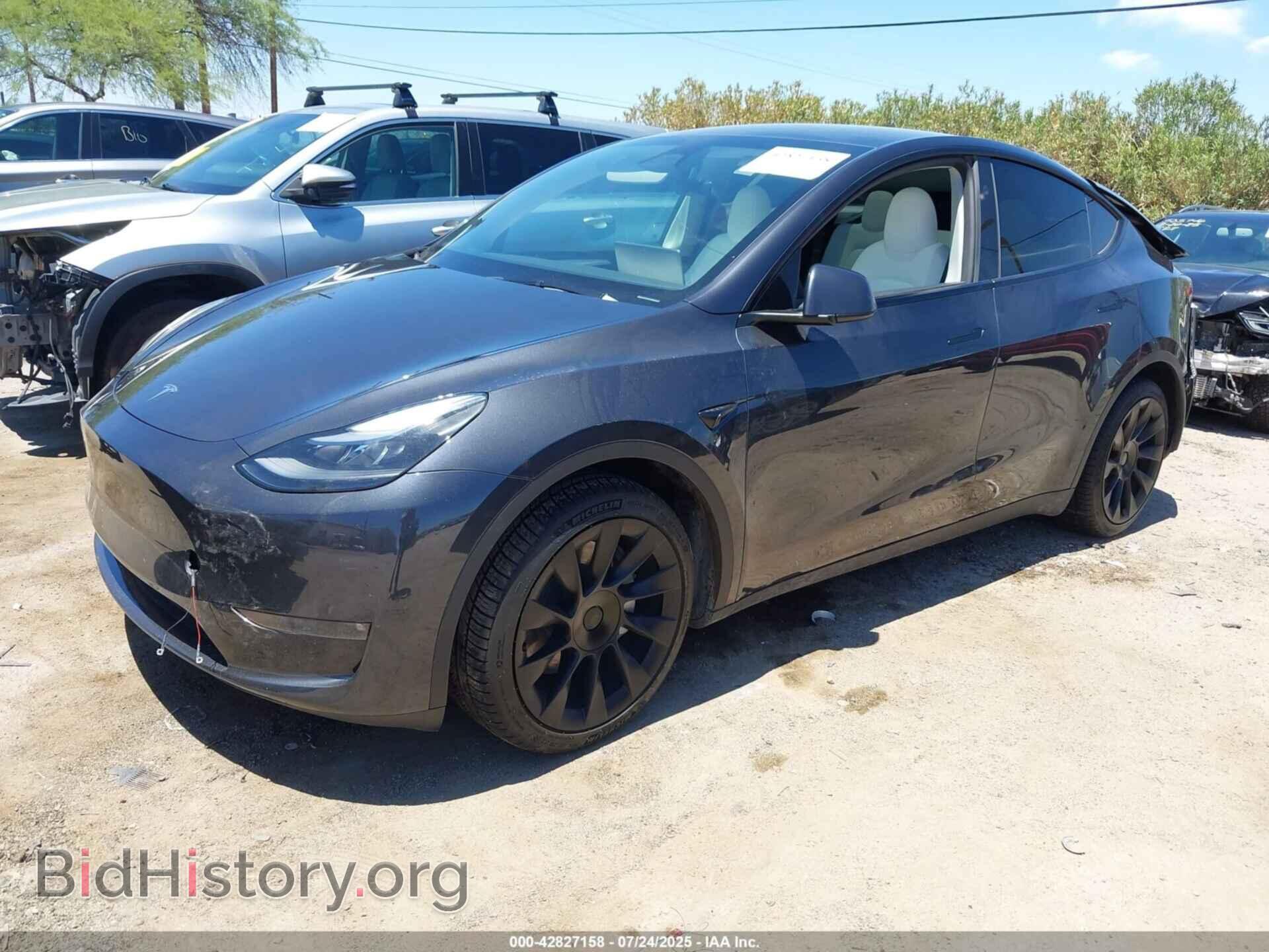 2024 TESLA MODEL Y - VIN: 7SAYGAEE4RF991794 - Фото 2