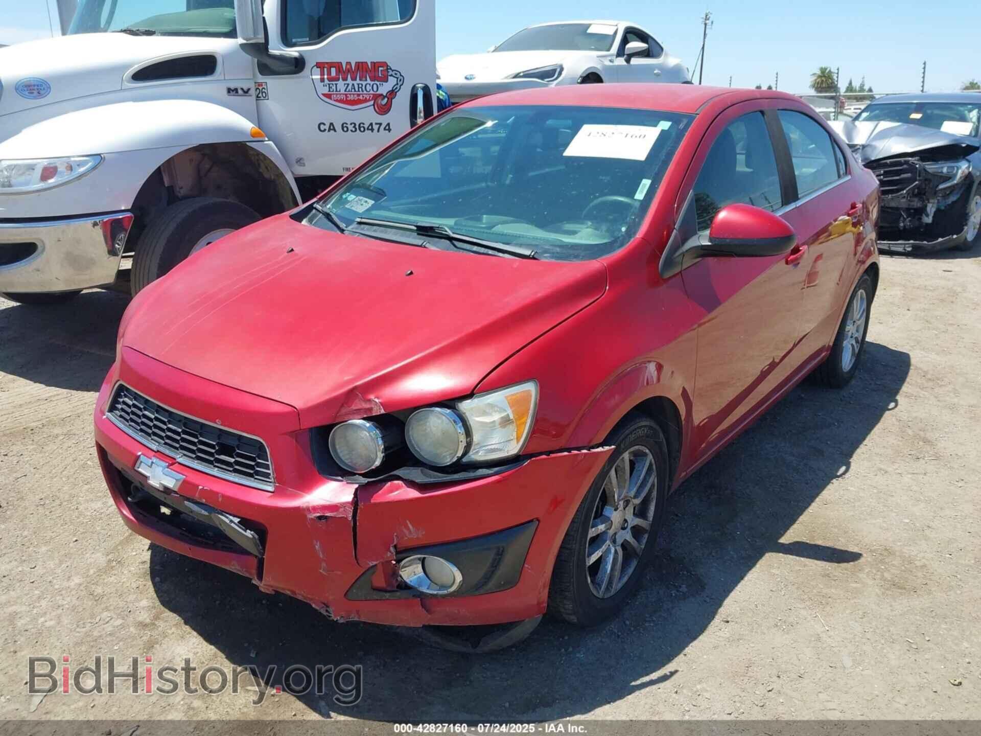 2015 CHEVROLET SONIC - VIN: 1G1JC5SH2F4162430 - Фото 2