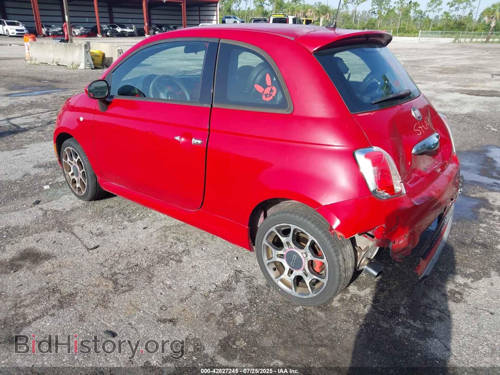 2015 FIAT 500 - VIN: 3C3CFFBR2FT623517 - Фото 3