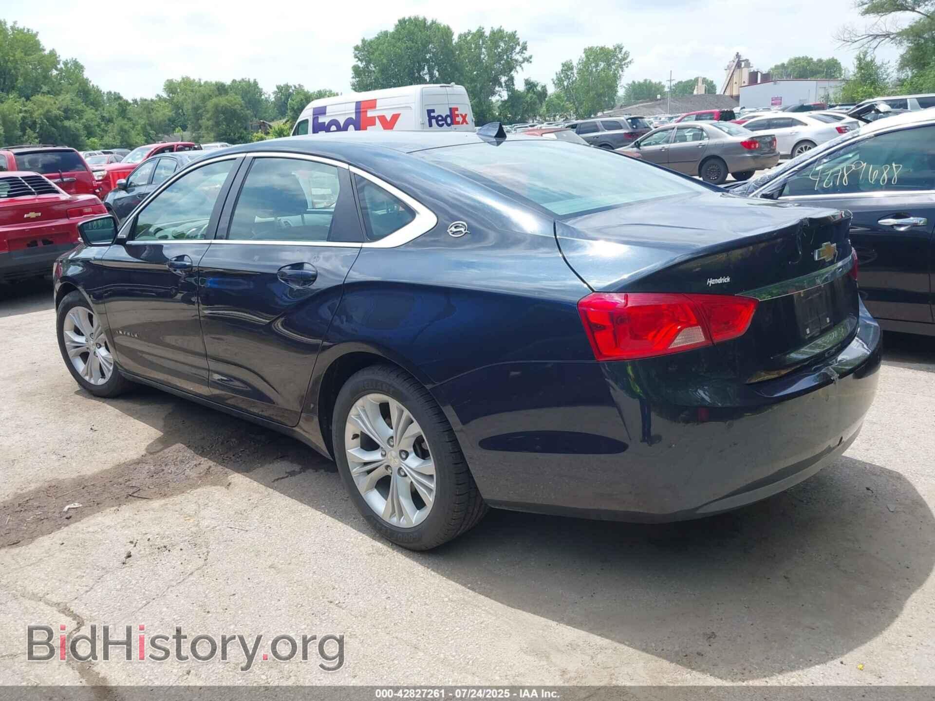 2014 CHEVROLET IMPALA - VIN: 2G1115SL8E9147064 - Фото 3