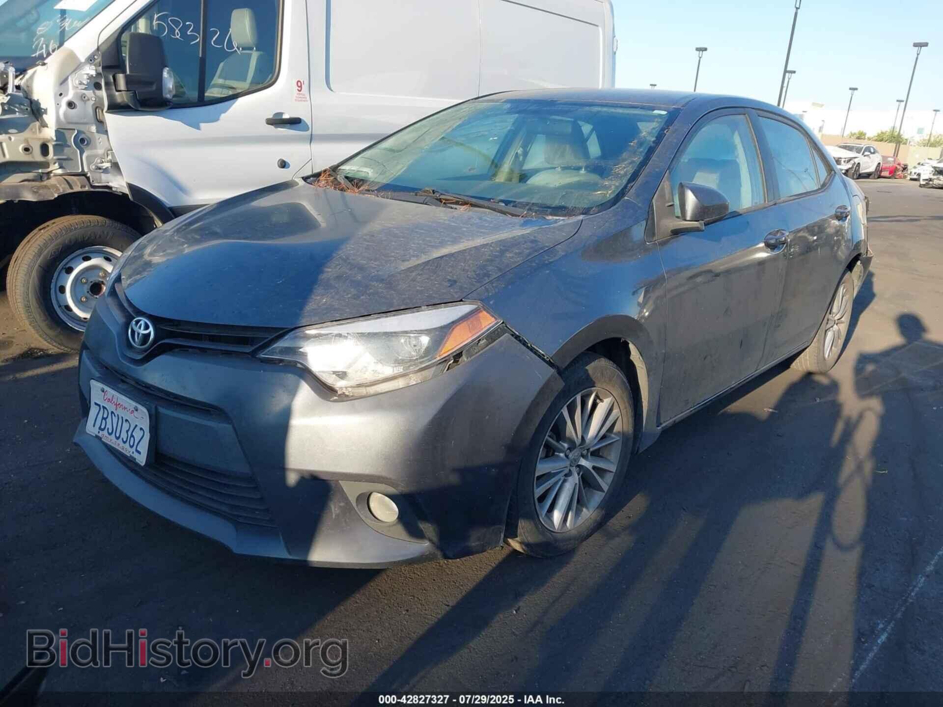 2014 TOYOTA COROLLA - VIN: 5YFBURHE7EP002892 - Фото 2