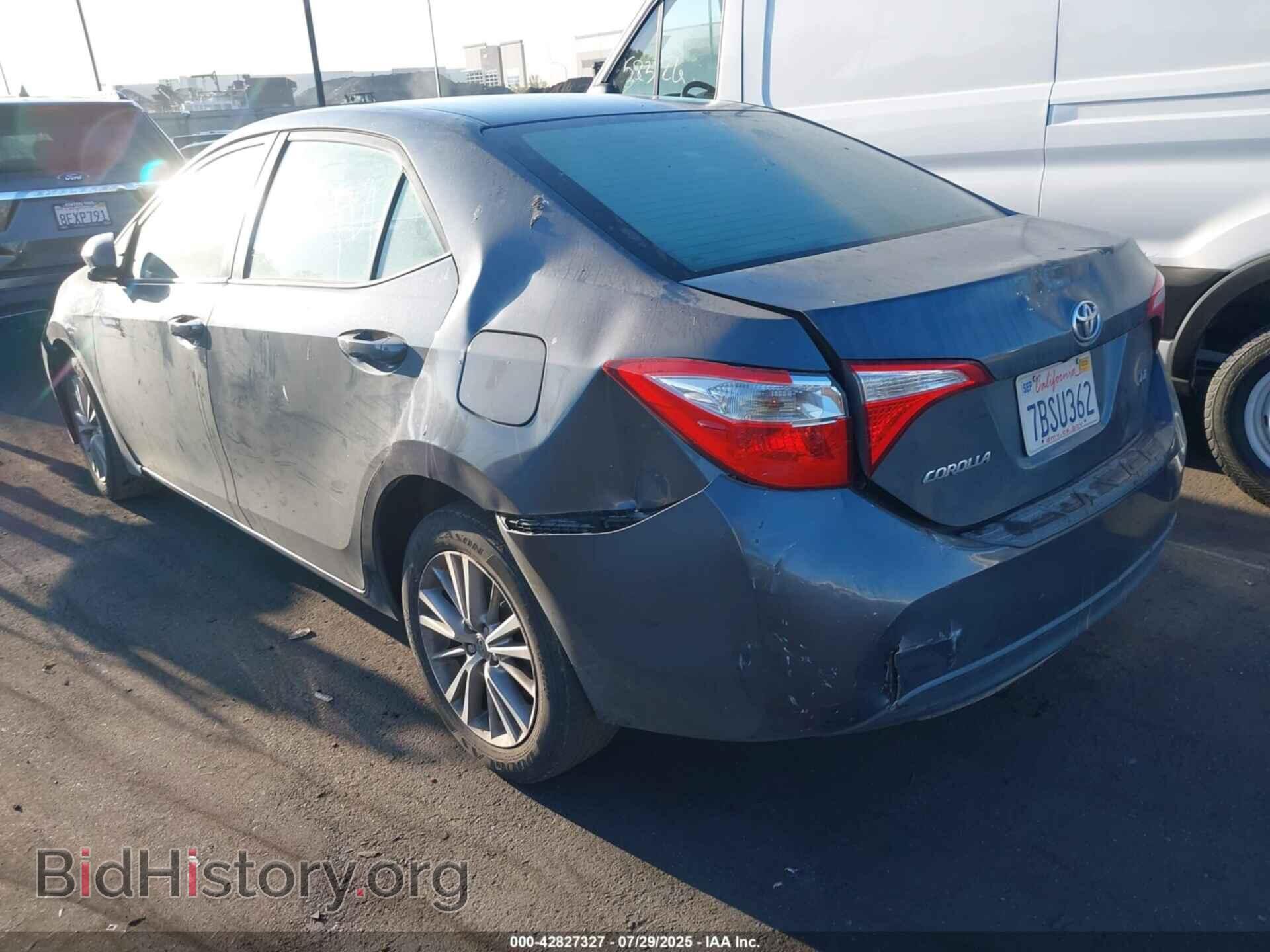 2014 TOYOTA COROLLA - VIN: 5YFBURHE7EP002892 - Фото 3